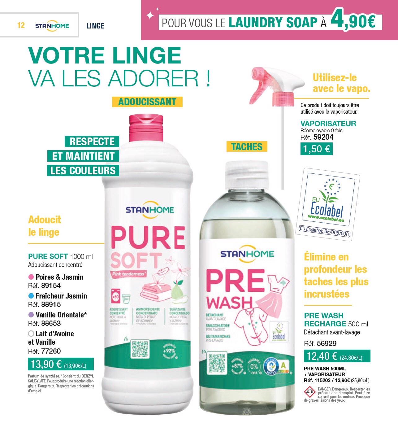 stanhome - Catalogue Stanhome valable du 15/07 au 03/08 - page: 12 stanhome - Catalogue Stanhome valable du 15/07 au 03/08 - page: 12