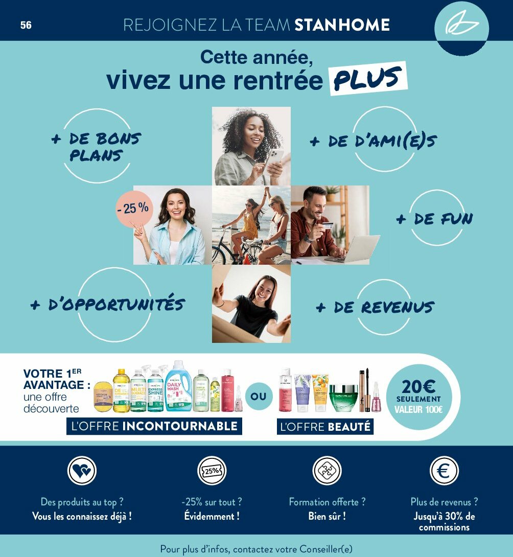 stanhome - Catalogue Stanhome valable du 25/08 au 07/09 - page: 56