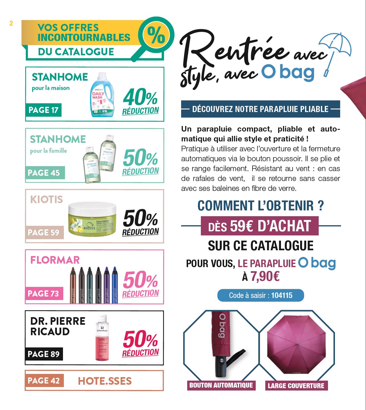 stanhome - Catalogue Stanhome valable du 08/09 au 28/09 - page: 2