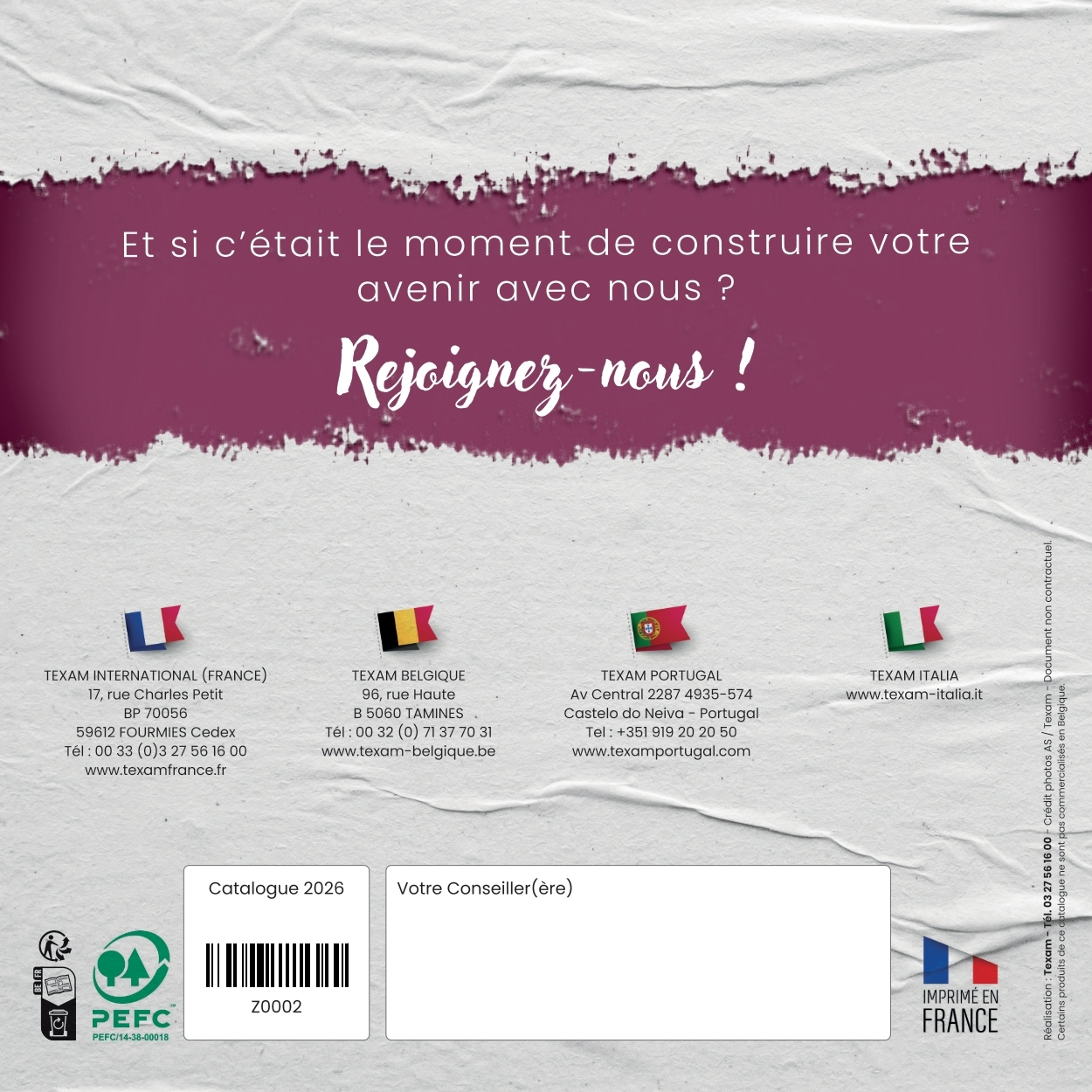 texam - Catalogue Catalogue Texam valable du 01/02/2026 au 31/12/2026 - page: 81