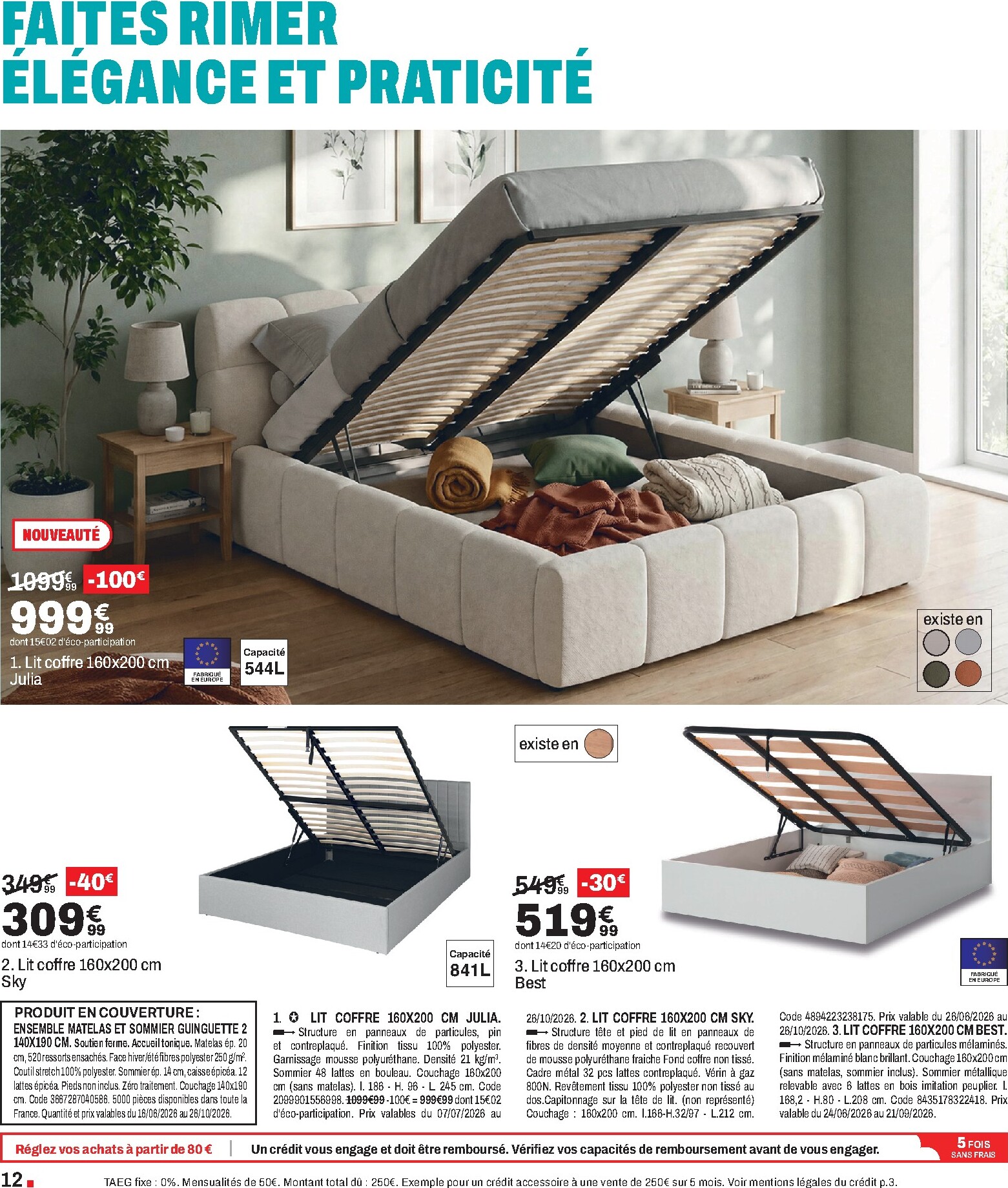 but - Current But - Blanc d’eté leaflet valid from du mardi 07/07/2026 to du lundi 27/07/2026 - page: 12