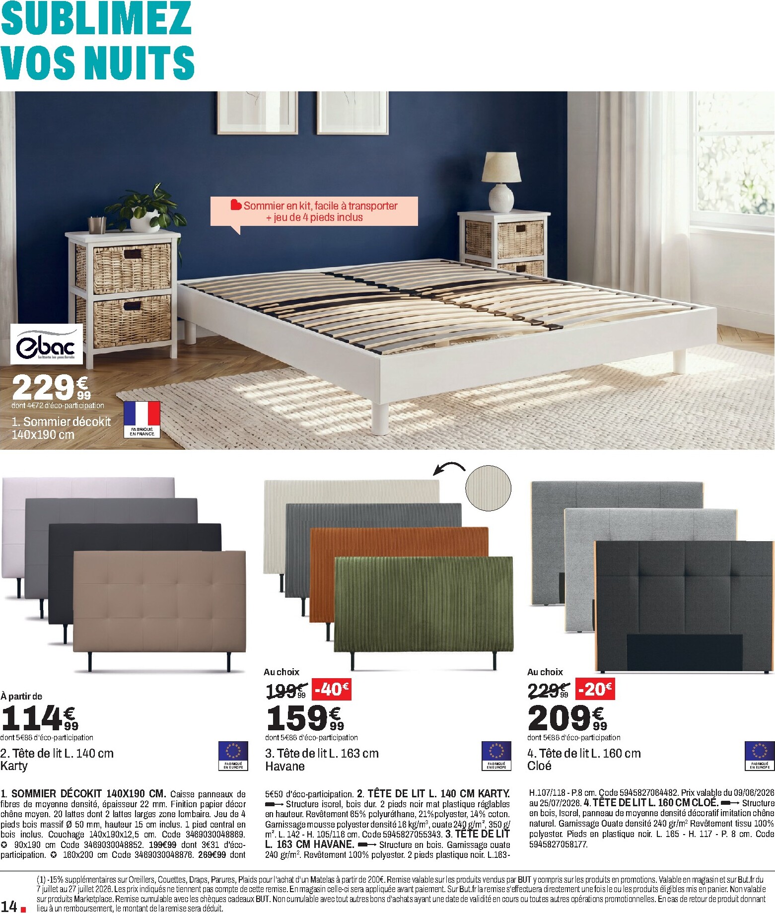 but - Current But - Blanc d’eté leaflet valid from du mardi 07/07/2026 to du lundi 27/07/2026 - page: 14