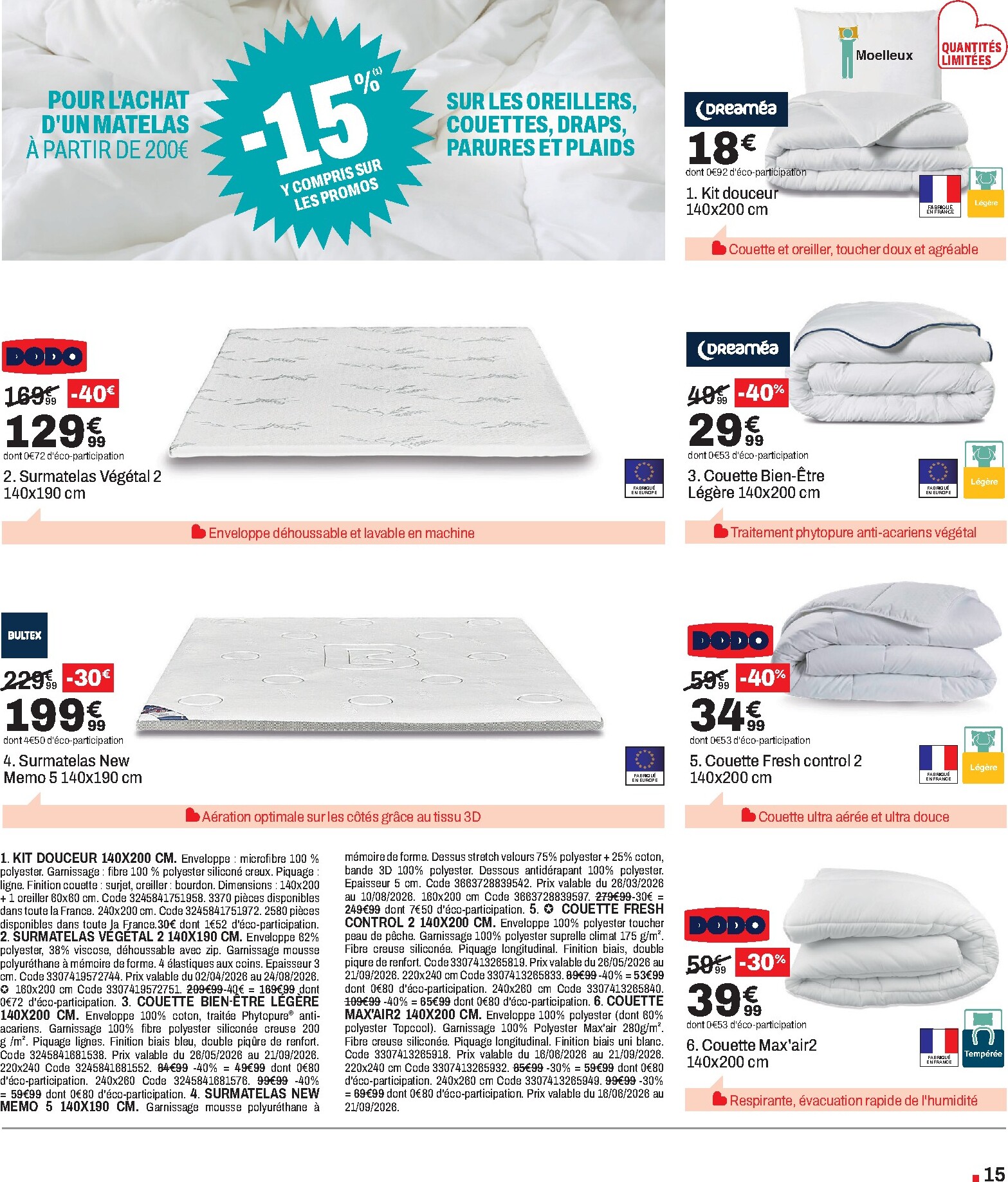 but - Current But - Blanc d’eté leaflet valid from du mardi 07/07/2026 to du lundi 27/07/2026 - page: 15