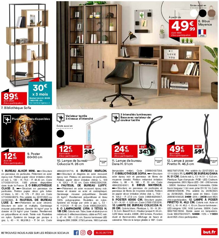 but - Catalogue But - Retour à l'école valable du 22/07 au 25/08 - page: 5