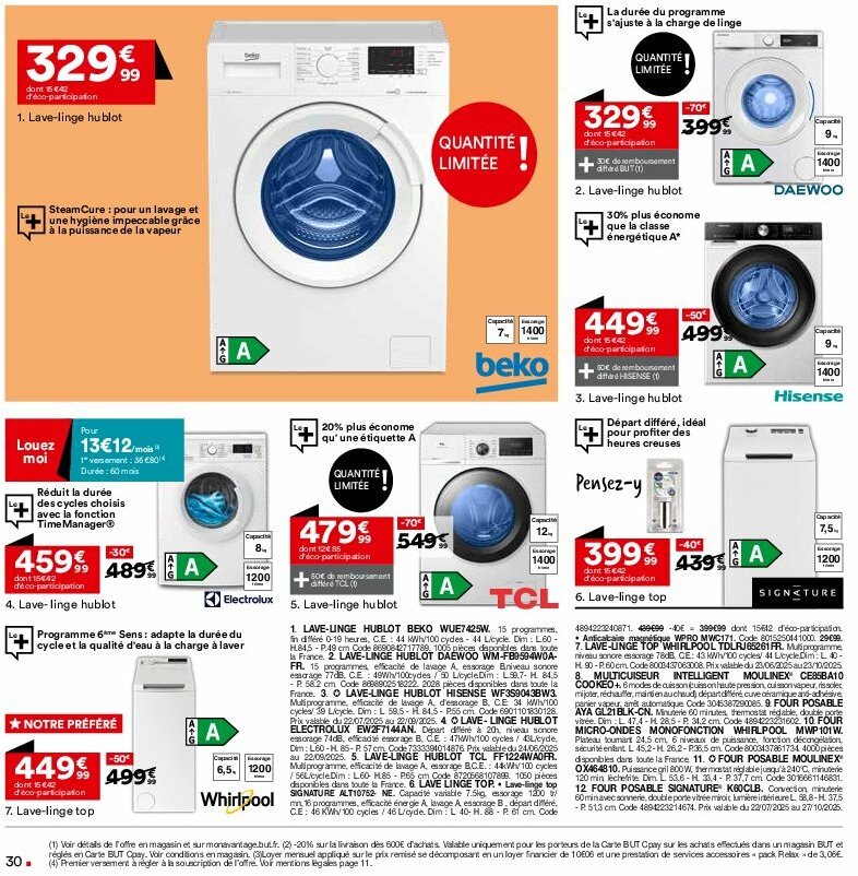 but - Catalogue But - Retour à l'école valable du 22/07 au 25/08 - page: 30