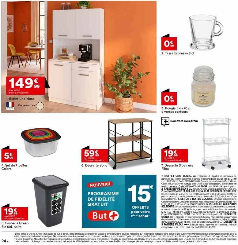 but - Catalogue But - Retour à l'école valable du 22/07 au 25/08 - page: 24