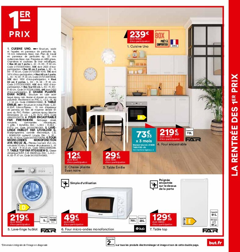 but - Catalogue But - Retour à l'école valable du 22/07 au 25/08 - page: 19