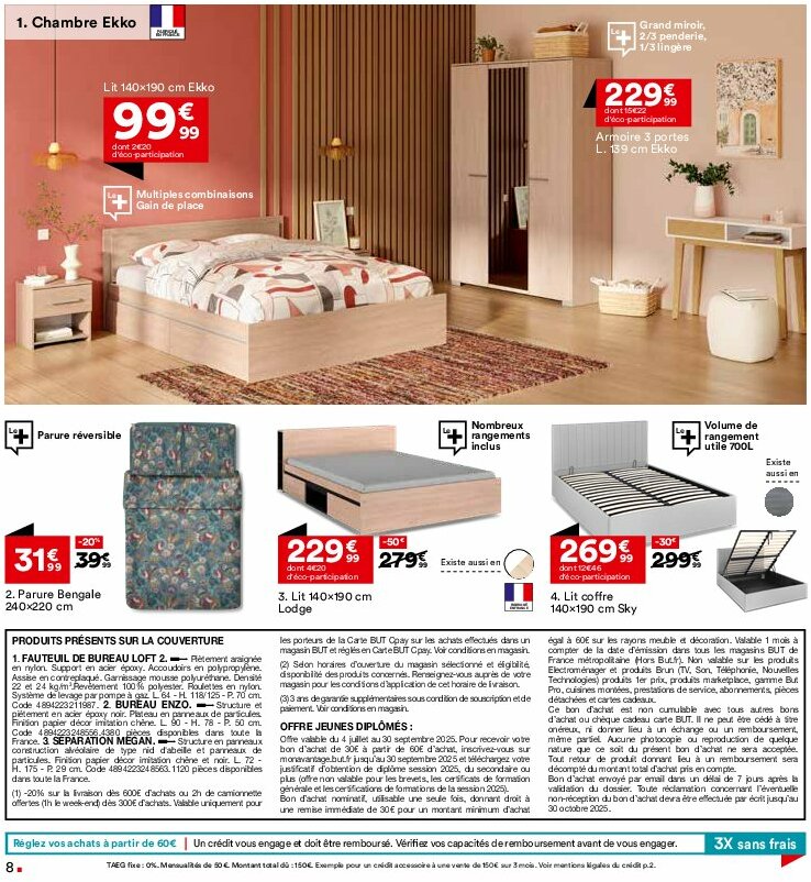 but - Catalogue But - Retour à l'école valable du 22/07 au 25/08 - page: 8