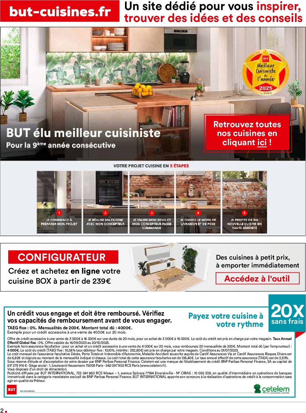 but - Catalogue But - Spécial cuisine valable du 16/09 au 20/10 - page: 2