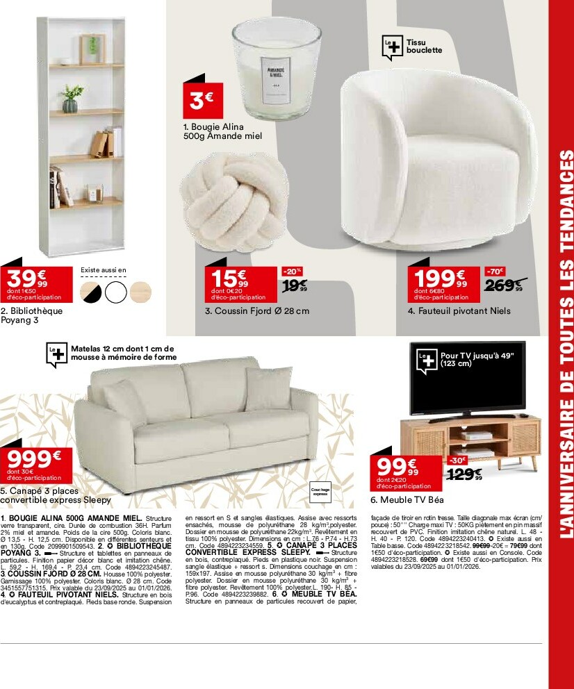 but - Catalogue But - L'anniversaire valable du 22/09 au 27/09 - page: 21