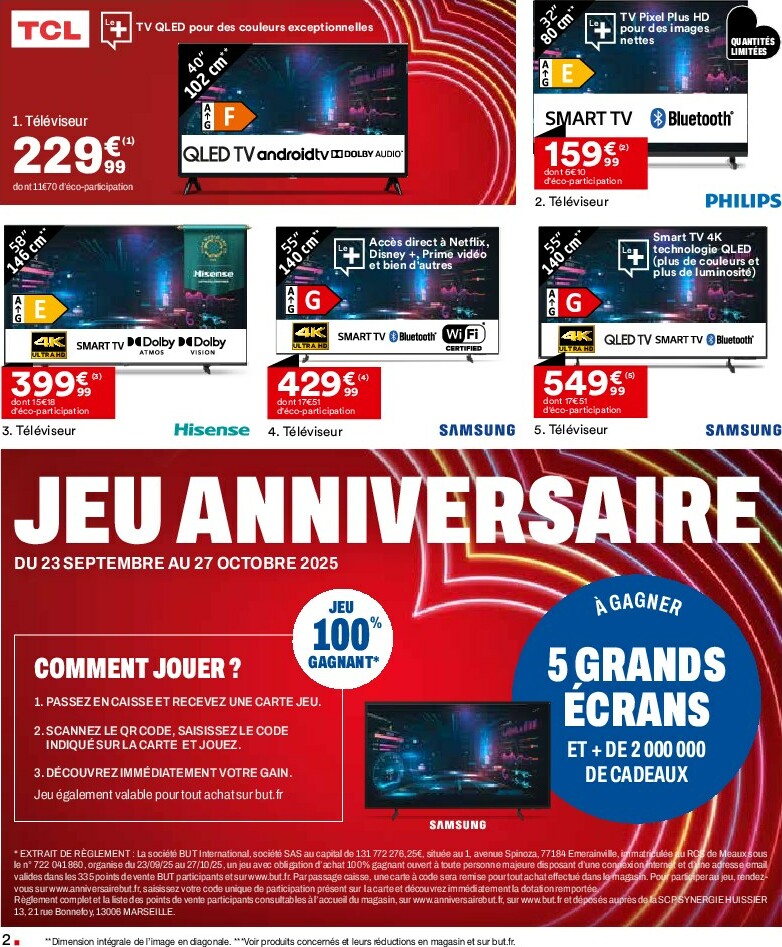 but - Catalogue But - L'anniversaire valable du 22/09 au 27/09 - page: 2