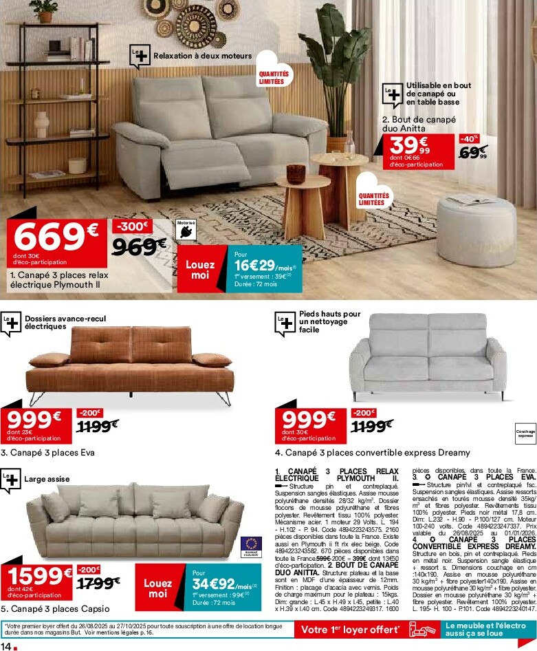 but - Catalogue But - L'anniversaire valable du 22/09 au 27/09 - page: 14