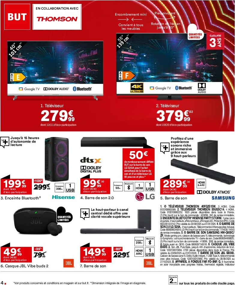 but - Catalogue But - L'anniversaire valable du 22/09 au 27/09 - page: 4