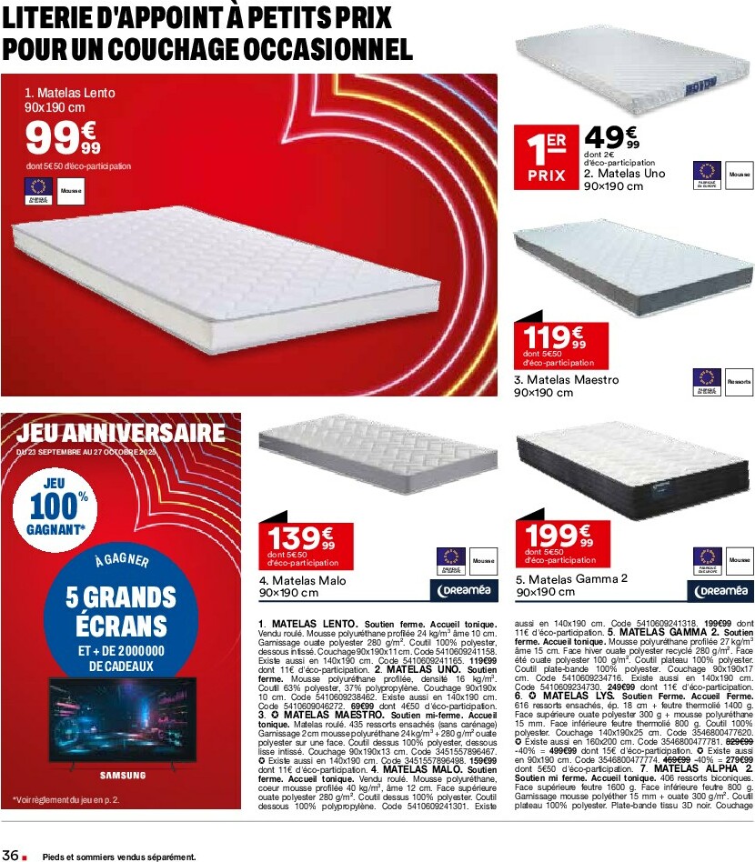 but - Catalogue But - L'anniversaire valable du 22/09 au 27/09 - page: 36