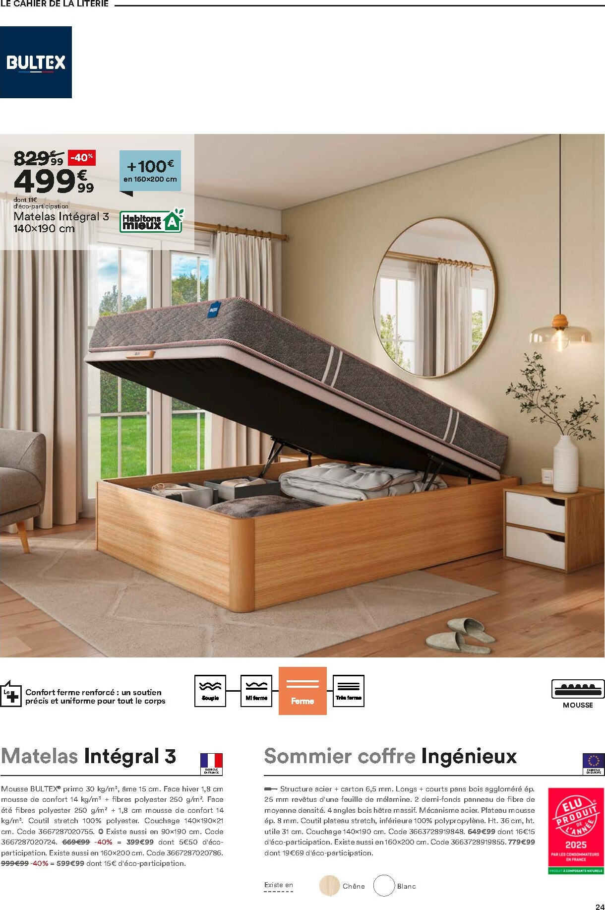 but - Catalogue But - Guide Literie valable du 02/12 au 23/02 - page: 24