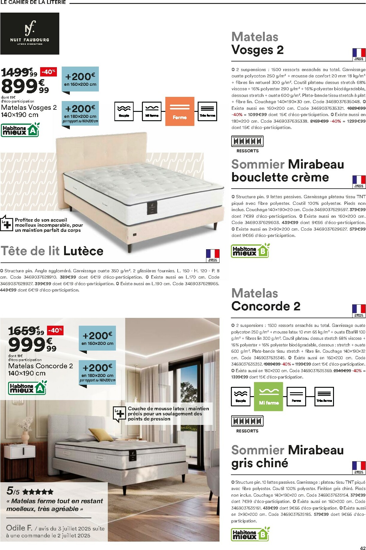 but - Catalogue But - Guide Literie valable du 02/12 au 23/02 - page: 42