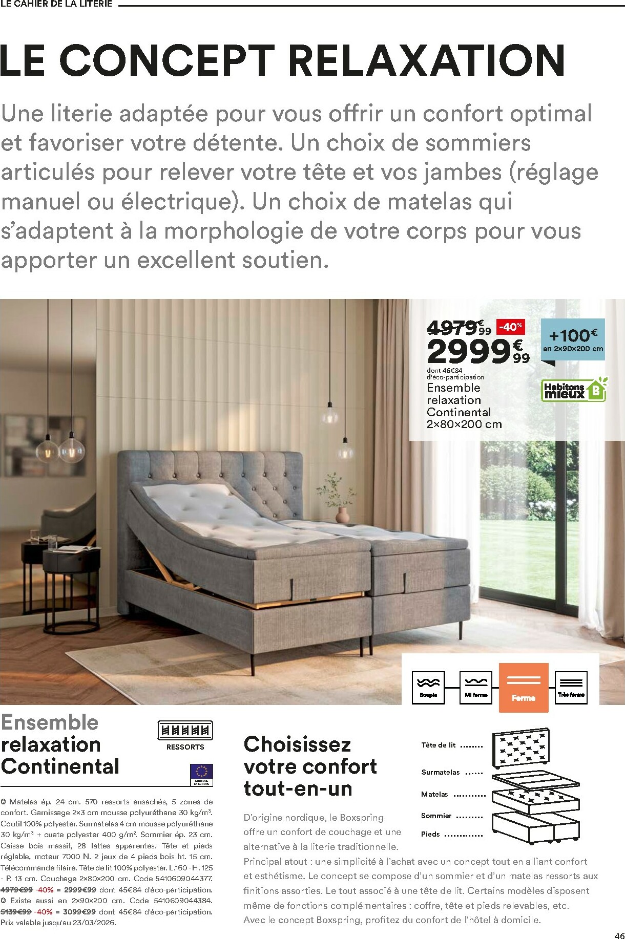 but - Catalogue But - Guide Literie valable du 02/12 au 23/02 - page: 46