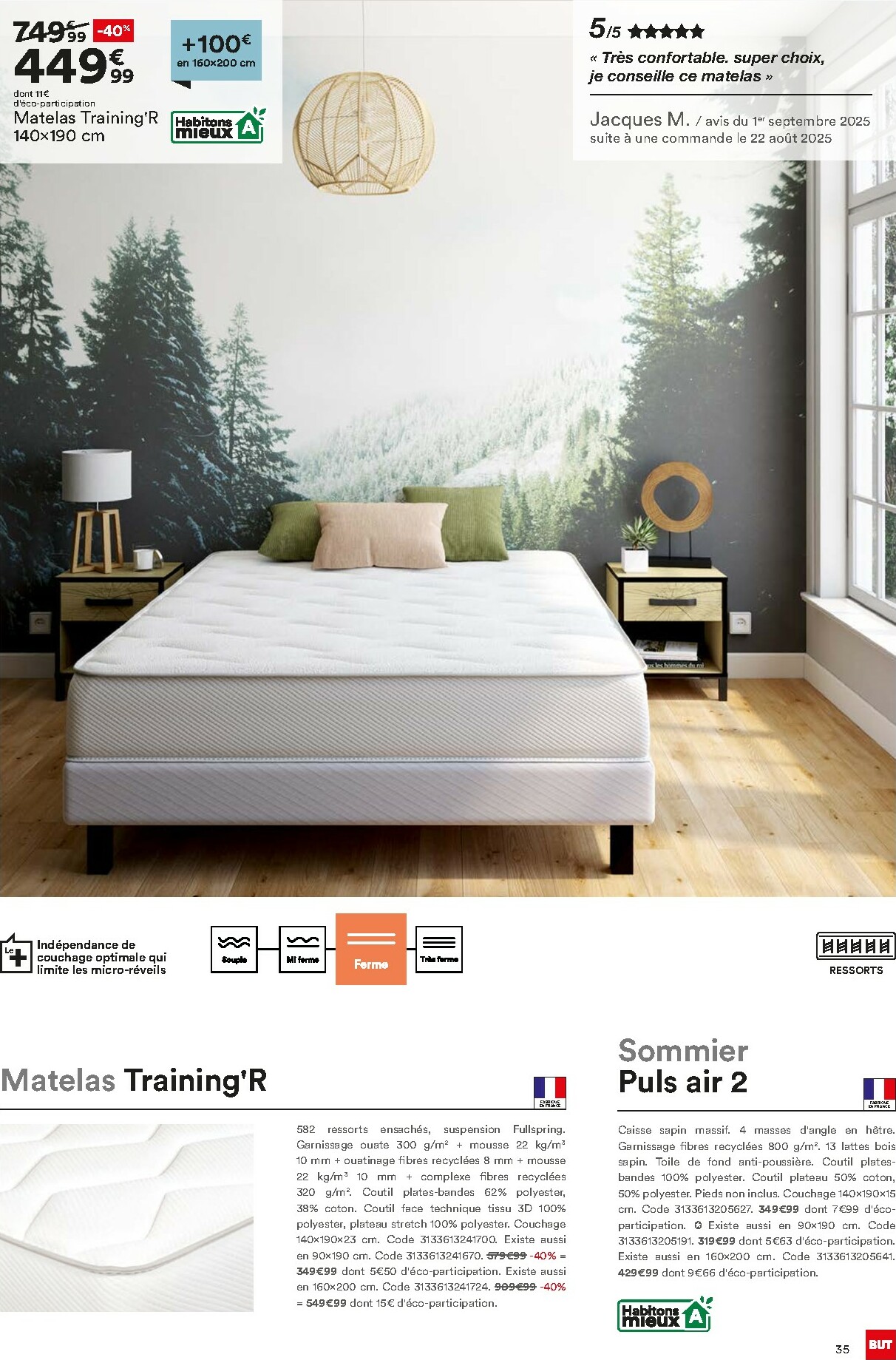 but - Catalogue But - Guide Literie valable du 02/12 au 23/02 - page: 35