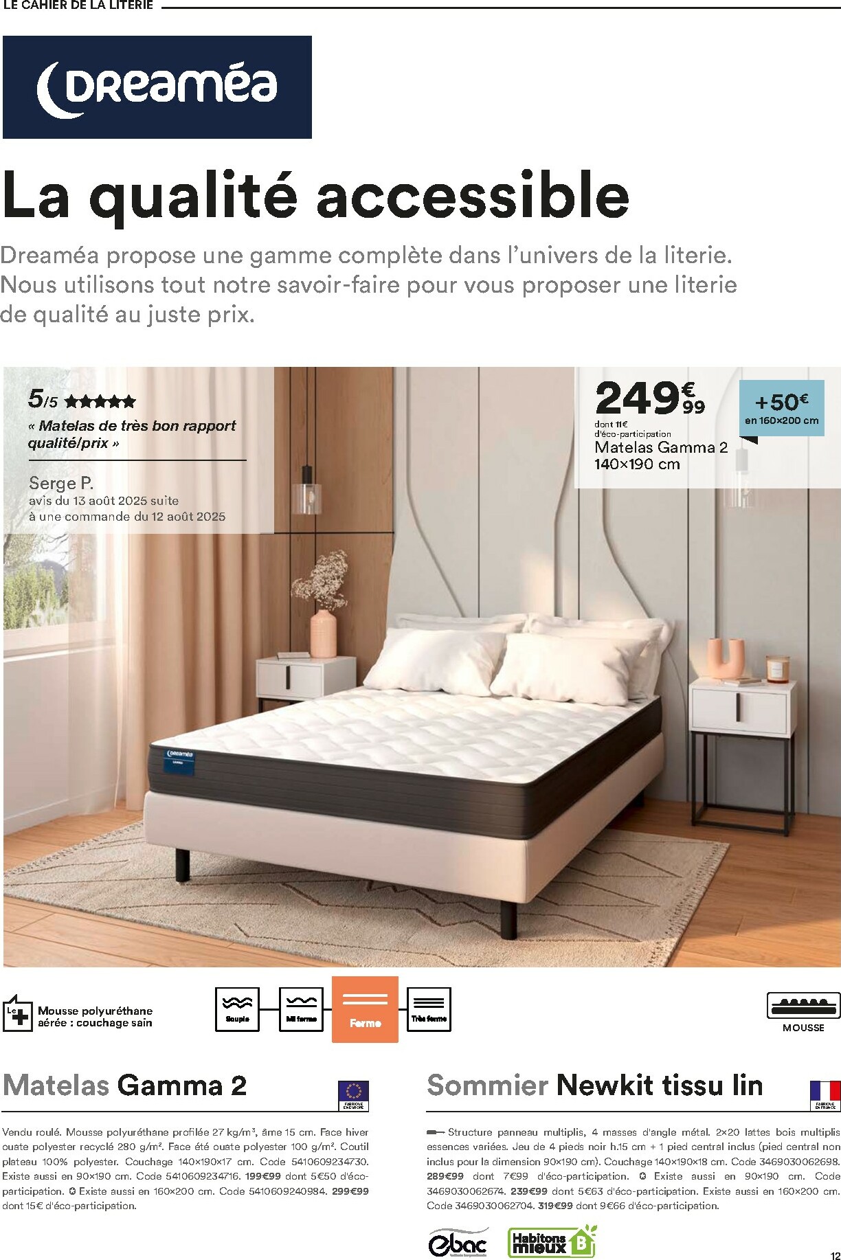 but - Catalogue But - Guide Literie valable du 02/12 au 23/02 - page: 12