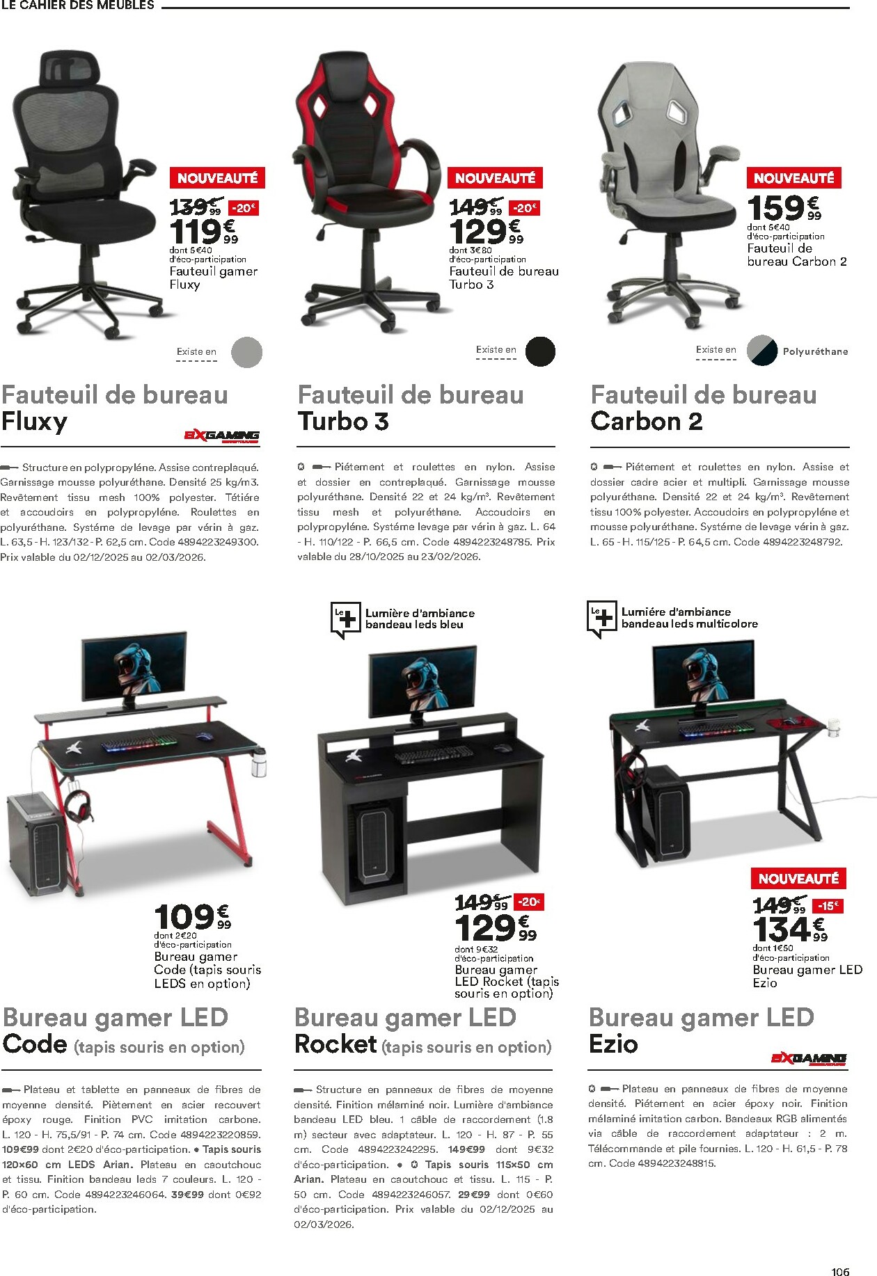 but - Catalogue But - Guide Literie valable du 02/12 au 23/02 - page: 106