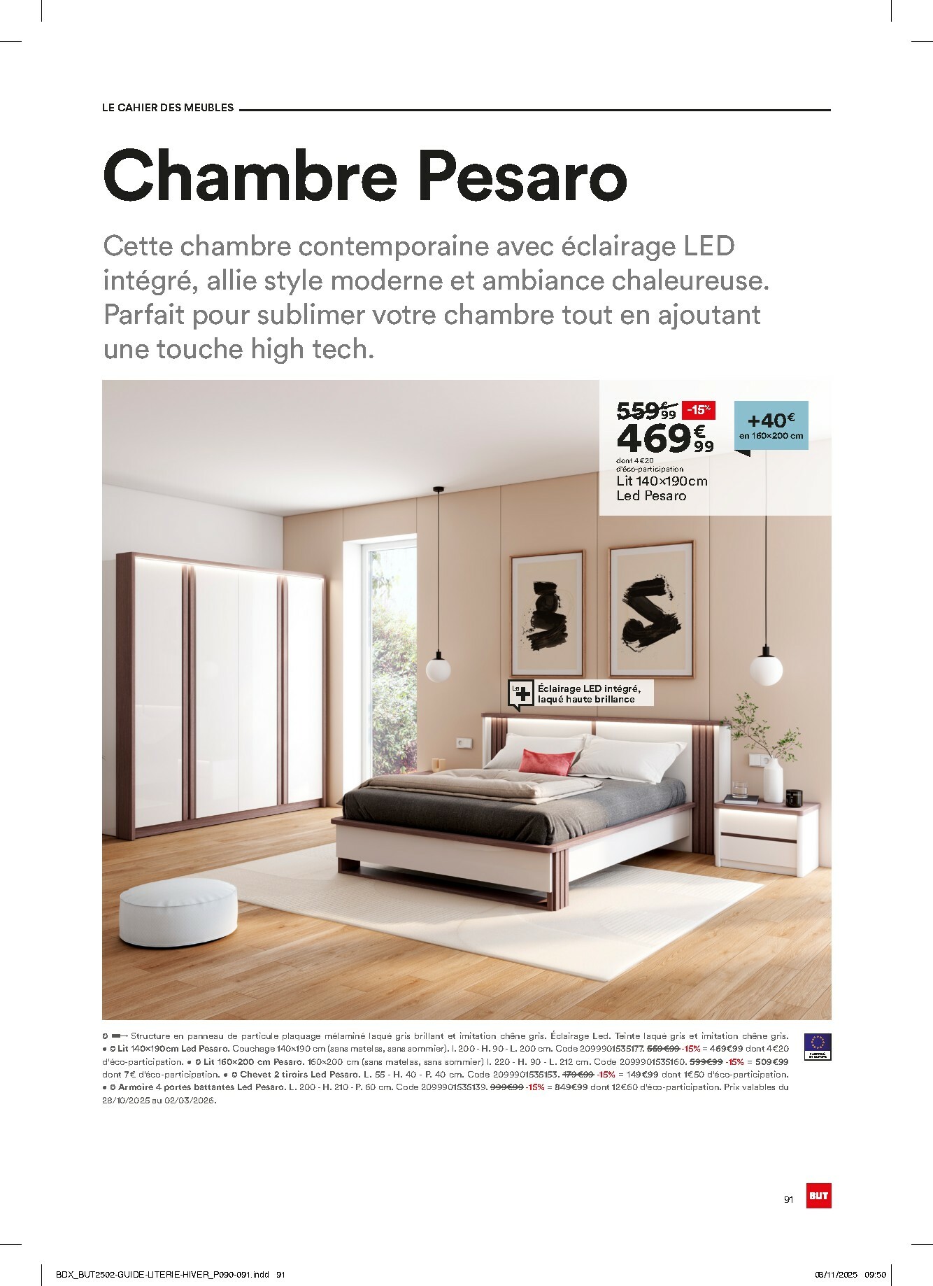 but - Catalogue But - Guide Literie valable du 02/12 au 23/02 - page: 91