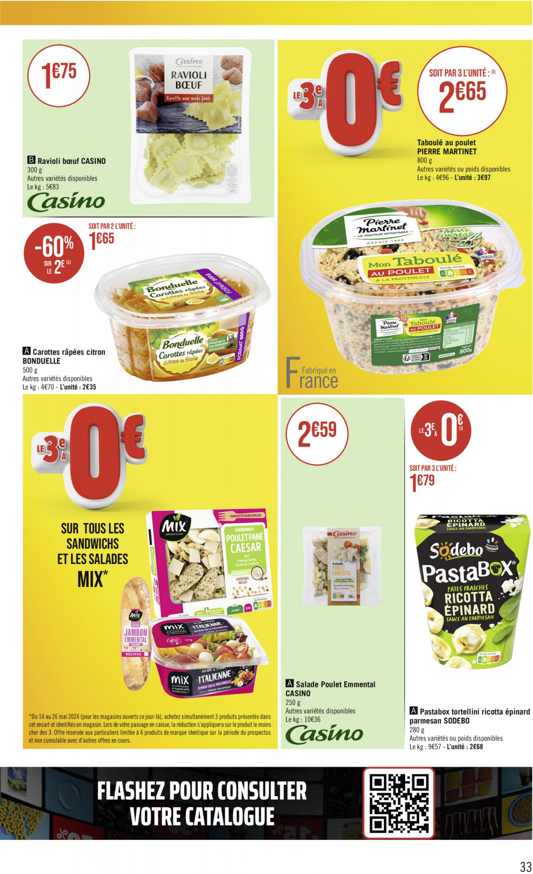 casino - Prospectus Casino supermarché actuel 14.05. - 26.05. - page: 33 casino - Prospectus Casino supermarché actuel 14.05. - 26.05. - page: 33