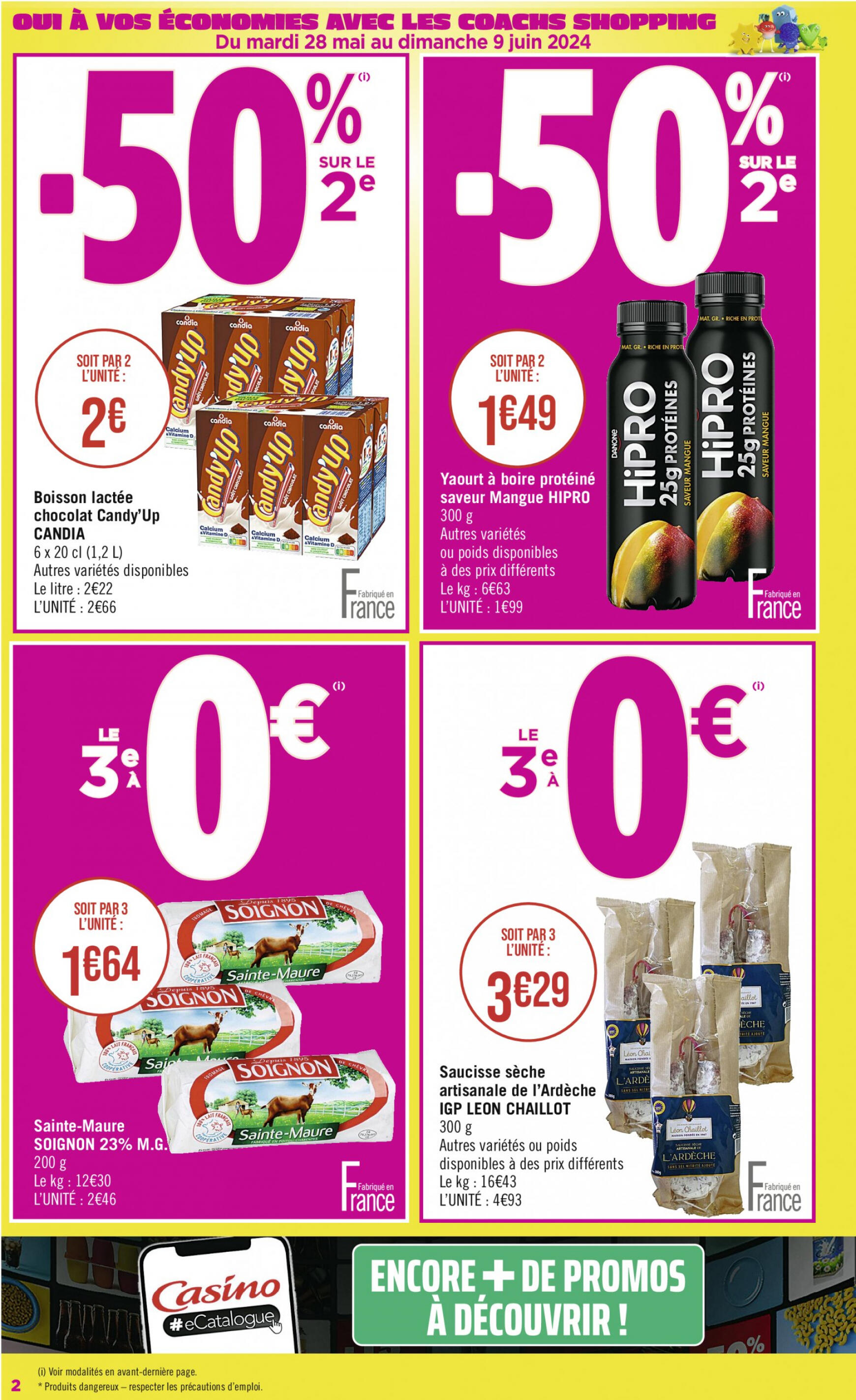 casino - Prospectus Casino Supermarché actuel 28.05. - 09.06. - page: 2 casino - Prospectus Casino Supermarché actuel 28.05. - 09.06. - page: 2