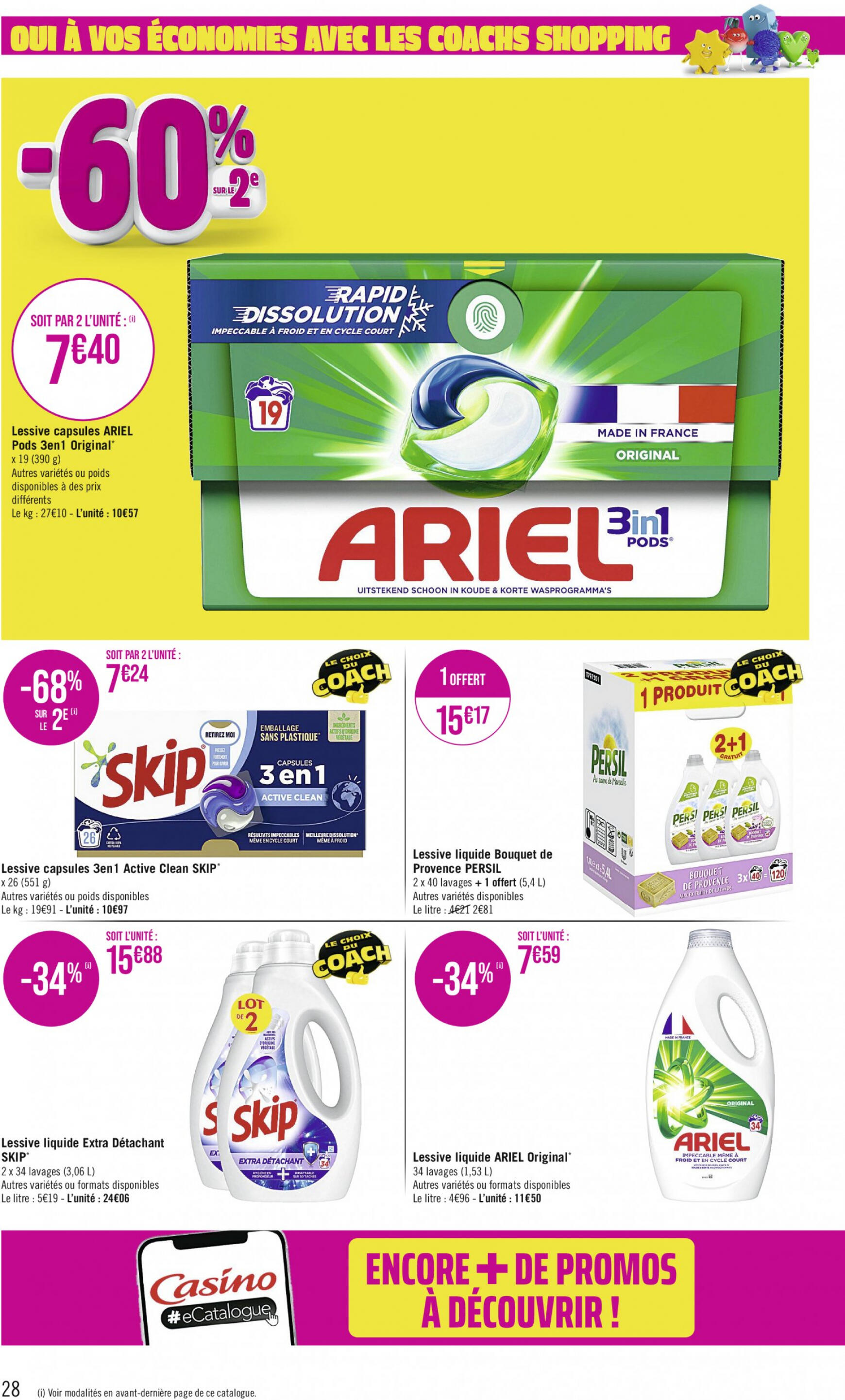 casino - Prospectus Casino Supermarché actuel 28.05. - 09.06. - page: 28 casino - Prospectus Casino Supermarché actuel 28.05. - 09.06. - page: 28