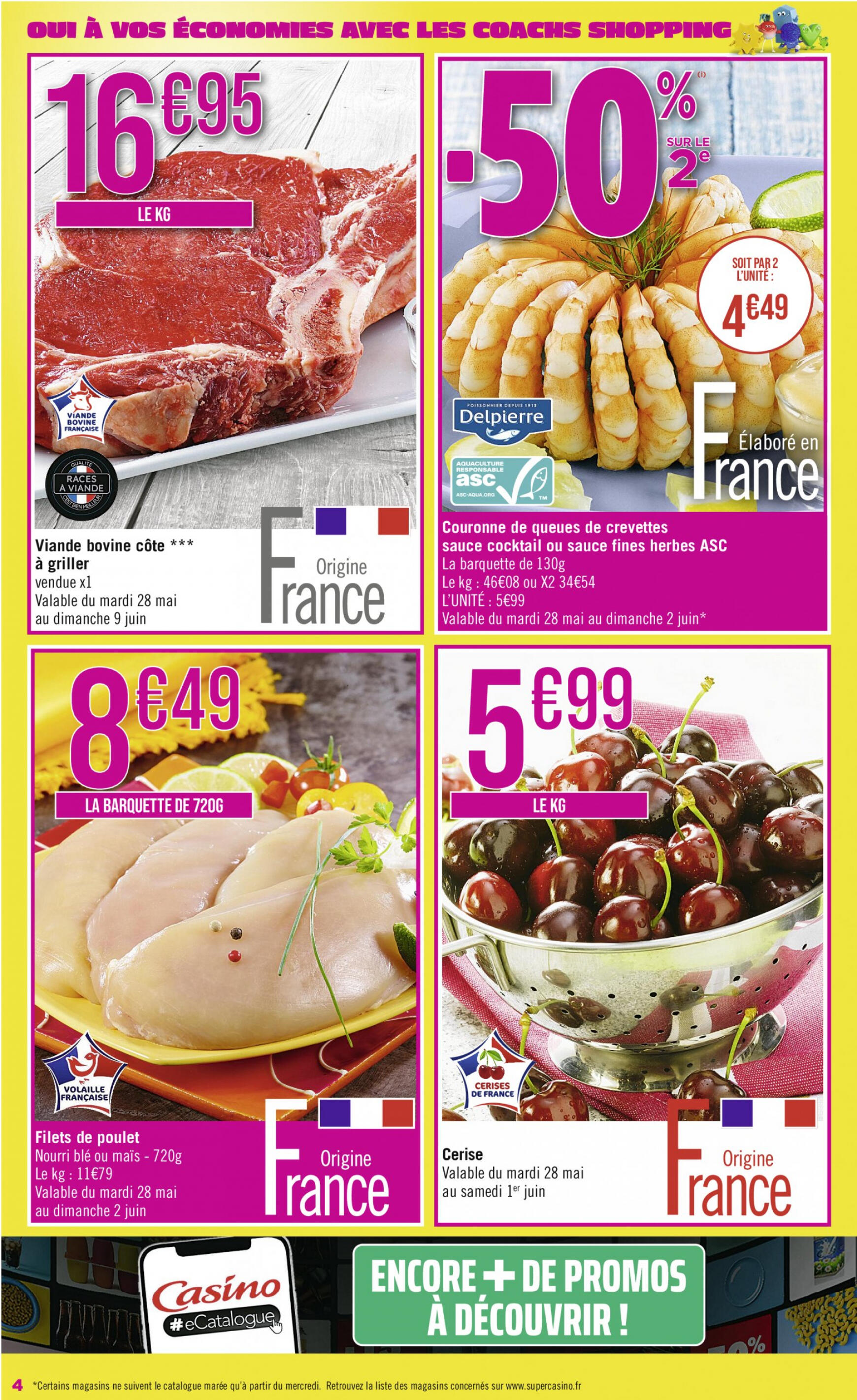 casino - Prospectus Casino Supermarché actuel 28.05. - 09.06. - page: 4 casino - Prospectus Casino Supermarché actuel 28.05. - 09.06. - page: 4