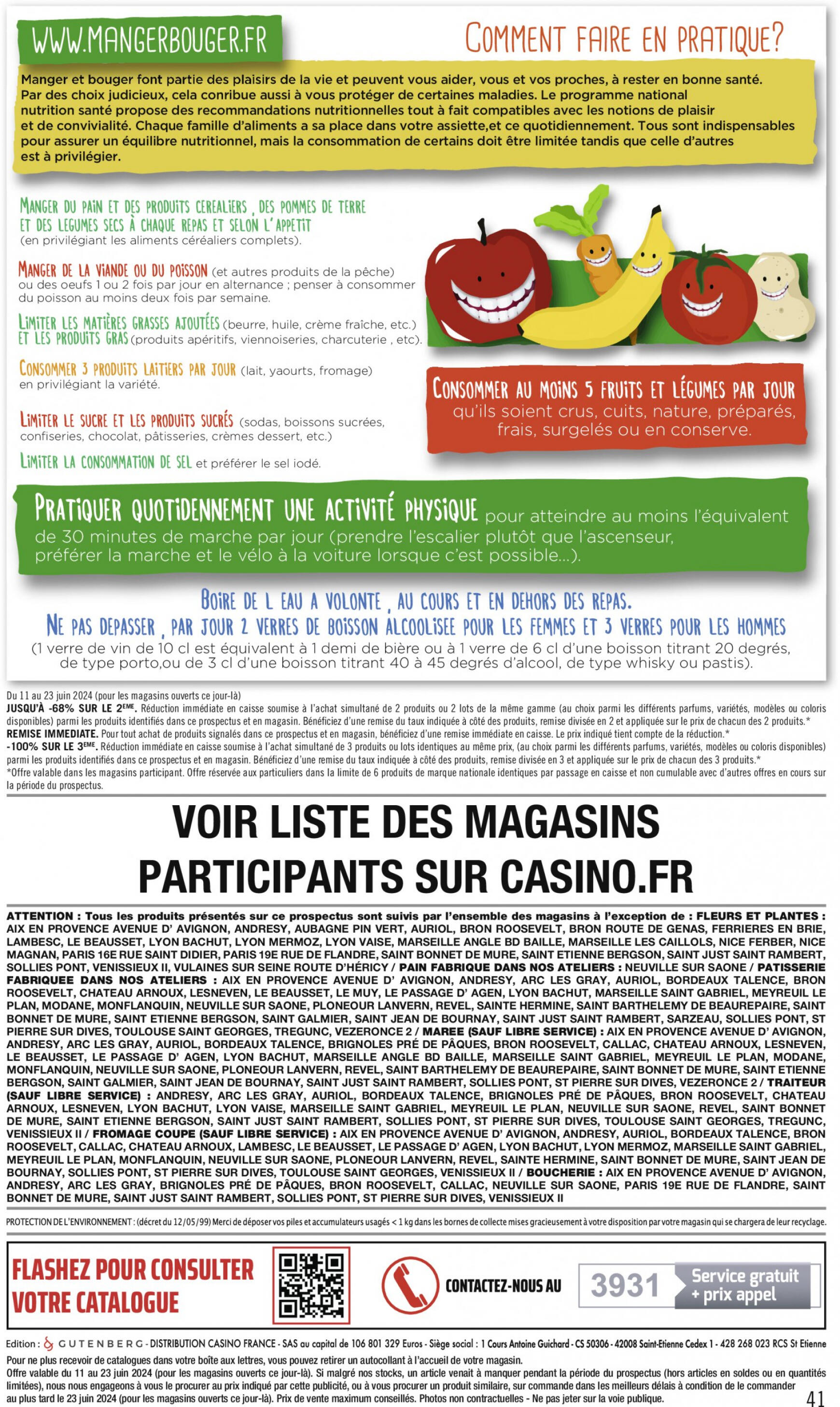 casino - Prospectus Casino Supermarché actuel 11.06. - 23.06. - page: 41 casino - Prospectus Casino Supermarché actuel 11.06. - 23.06. - page: 41