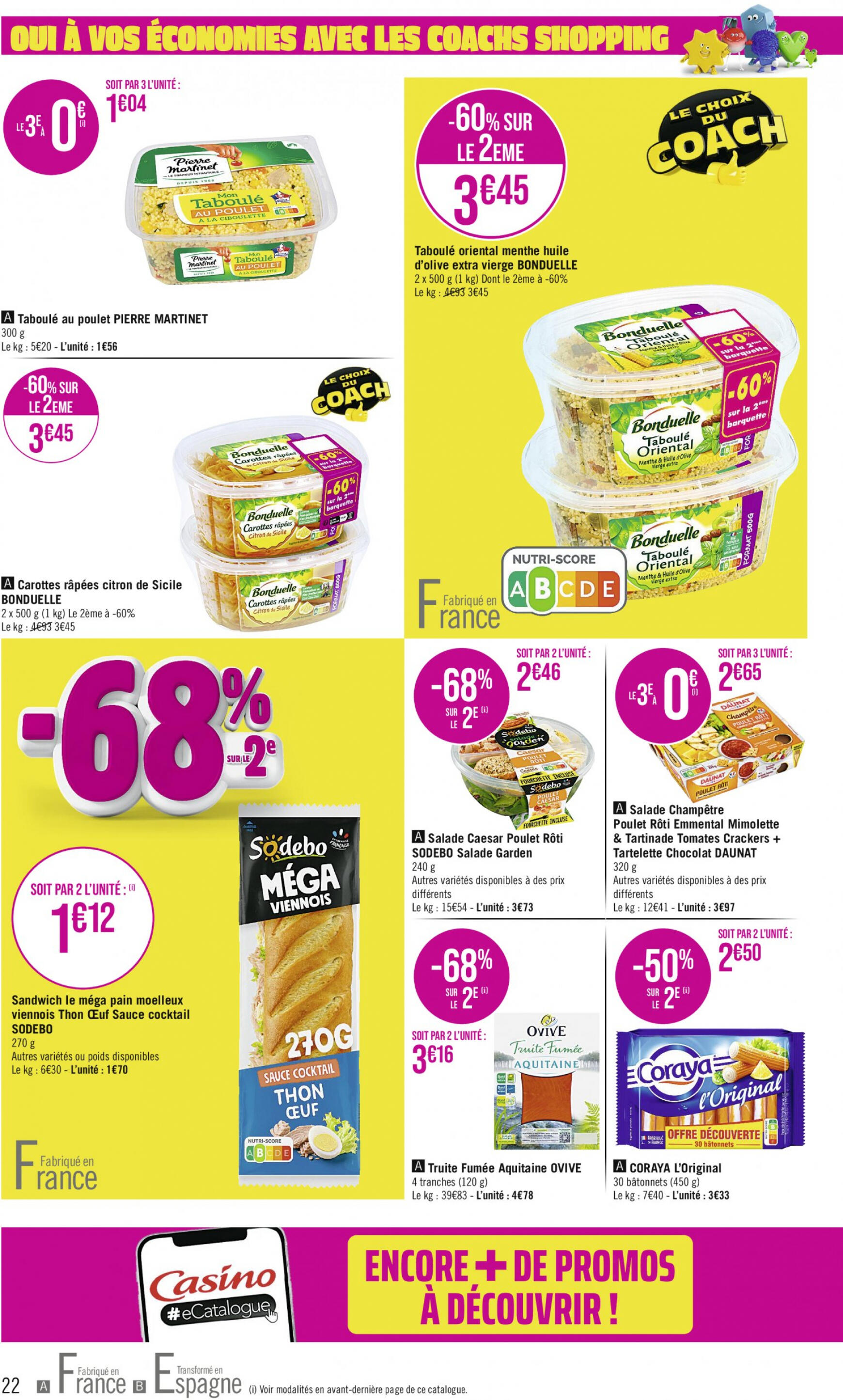 casino - Prospectus Casino Supermarché actuel 11.06. - 23.06. - page: 22 casino - Prospectus Casino Supermarché actuel 11.06. - 23.06. - page: 22