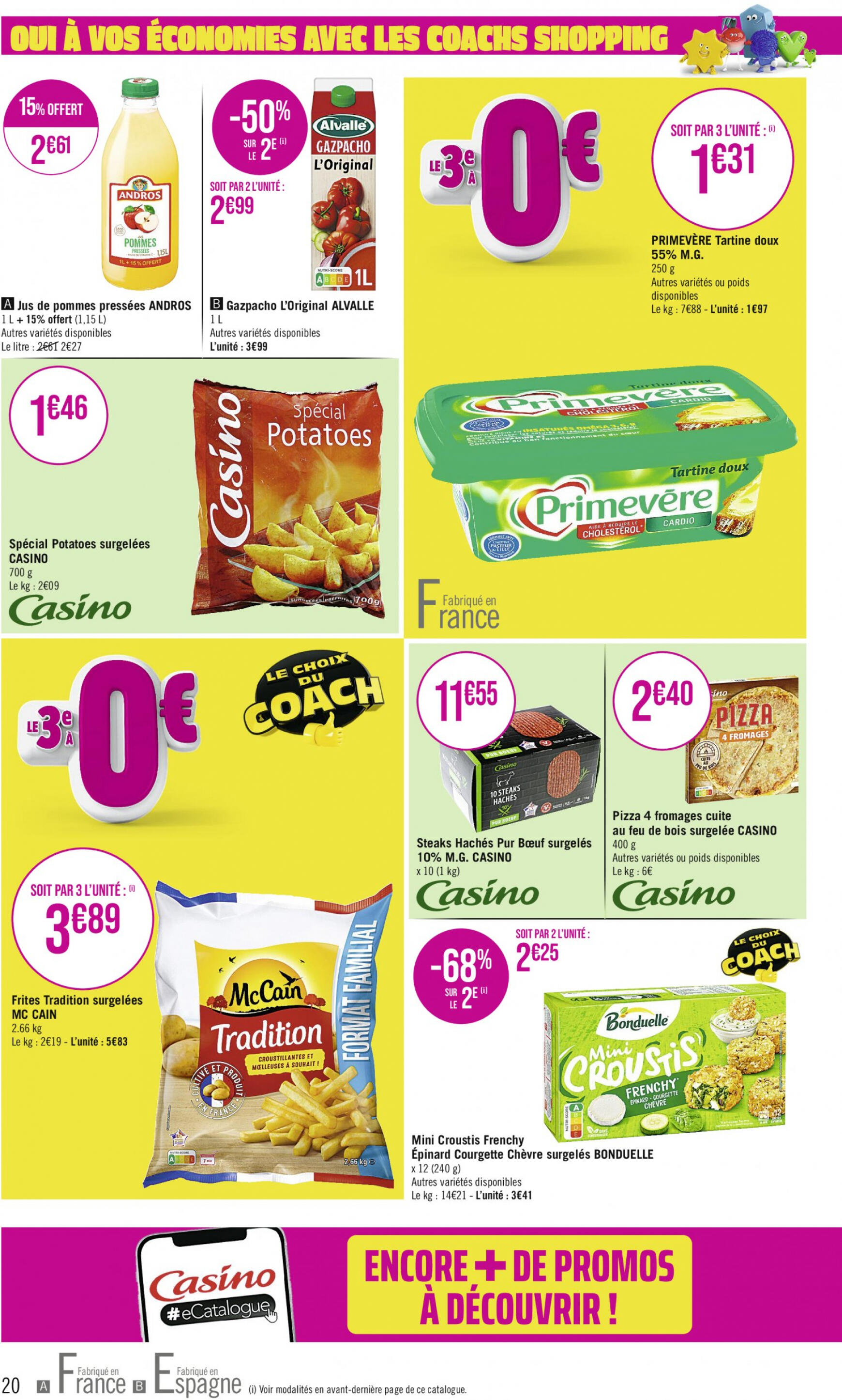casino - Prospectus Casino Supermarché actuel 11.06. - 23.06. - page: 20 casino - Prospectus Casino Supermarché actuel 11.06. - 23.06. - page: 20