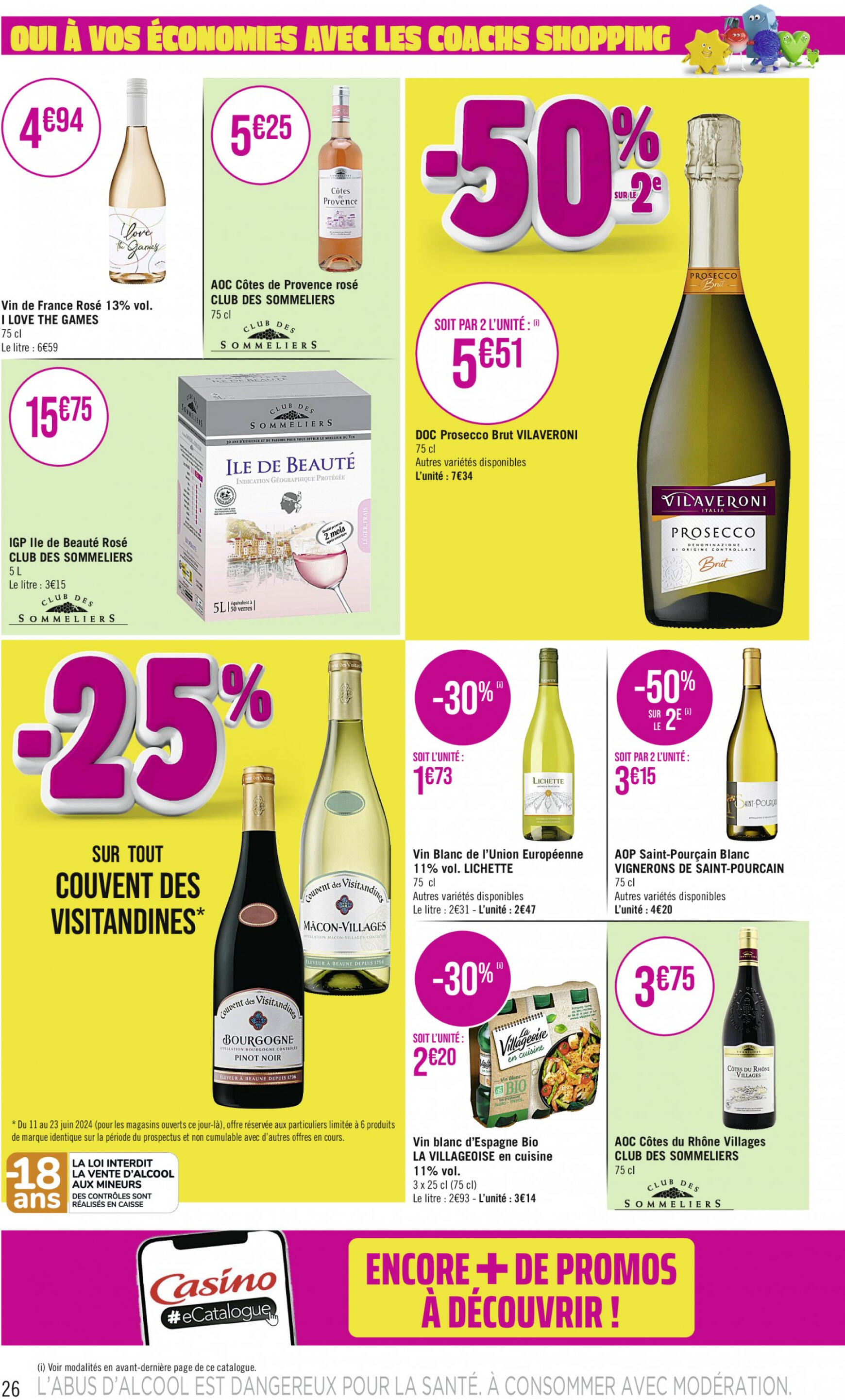 casino - Prospectus Casino Supermarché actuel 11.06. - 23.06. - page: 26 casino - Prospectus Casino Supermarché actuel 11.06. - 23.06. - page: 26
