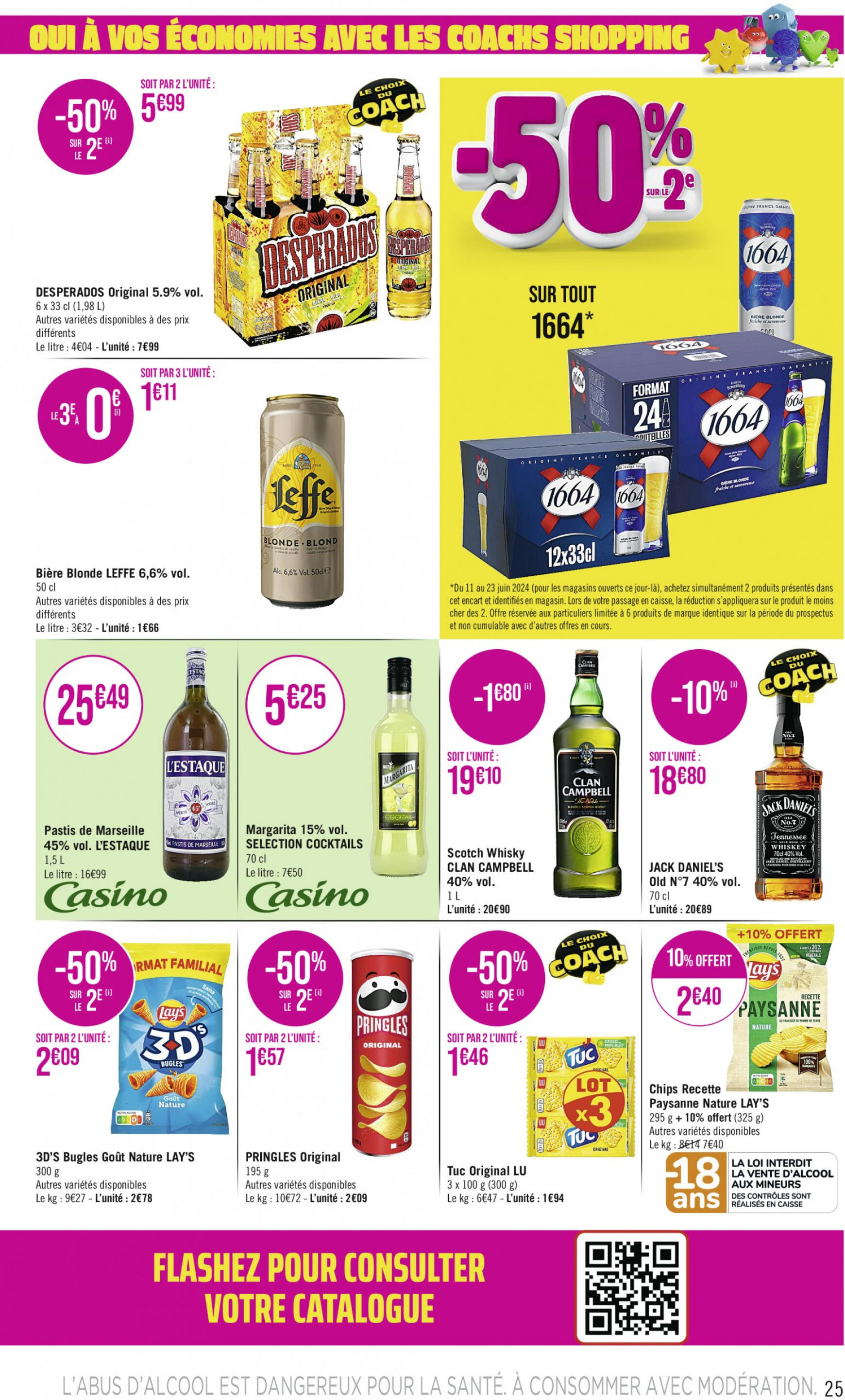 casino - Prospectus Casino Supermarché actuel 11.06. - 23.06. - page: 25 casino - Prospectus Casino Supermarché actuel 11.06. - 23.06. - page: 25