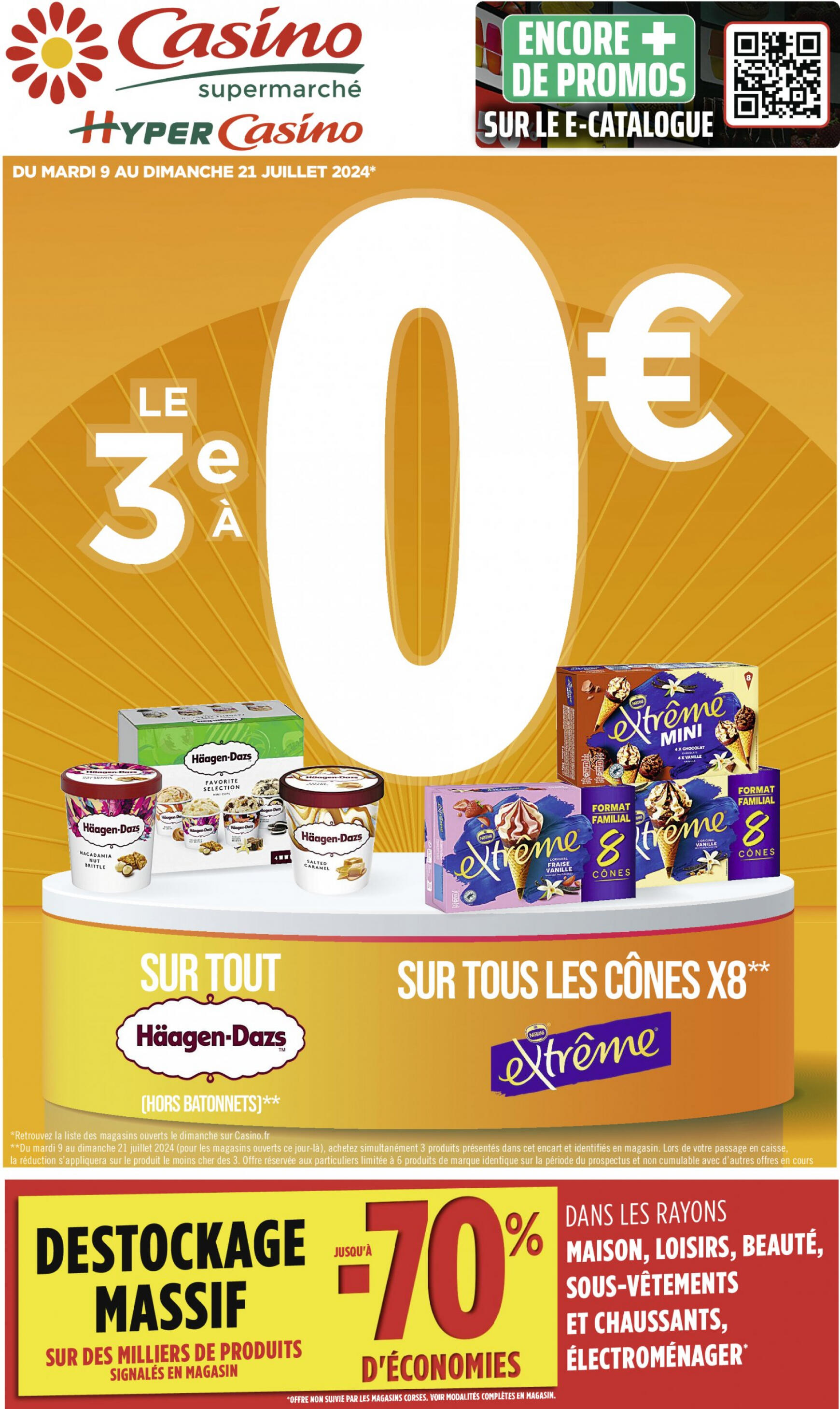 casino - Prospectus Casino Supermarché actuel 09.07. - 21.07.