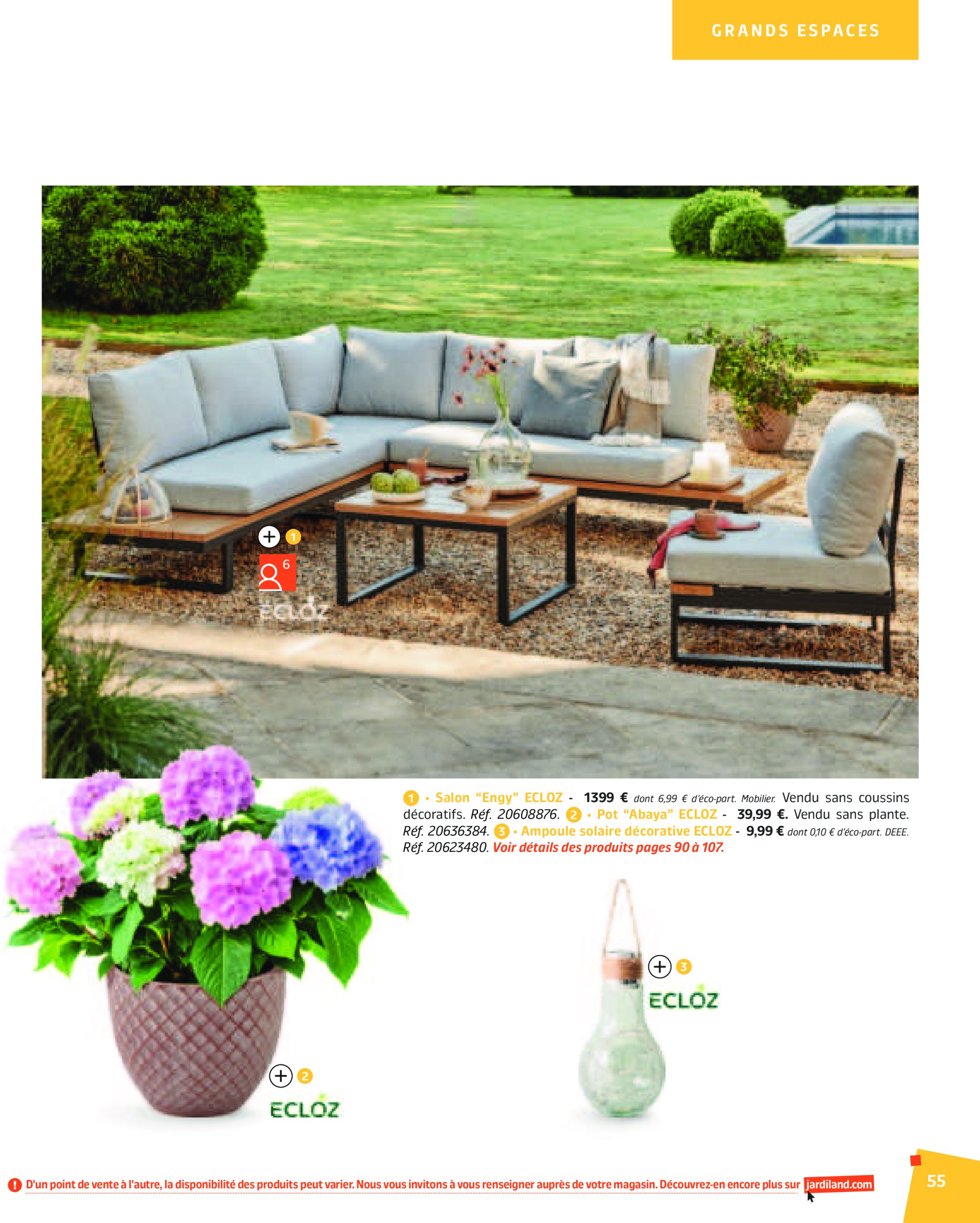 jardiland - Catalogue Jardiland valable dès 01/03 - 23/06 - page: 55 jardiland - Catalogue Jardiland valable dès 01/03 - 23/06 - page: 55