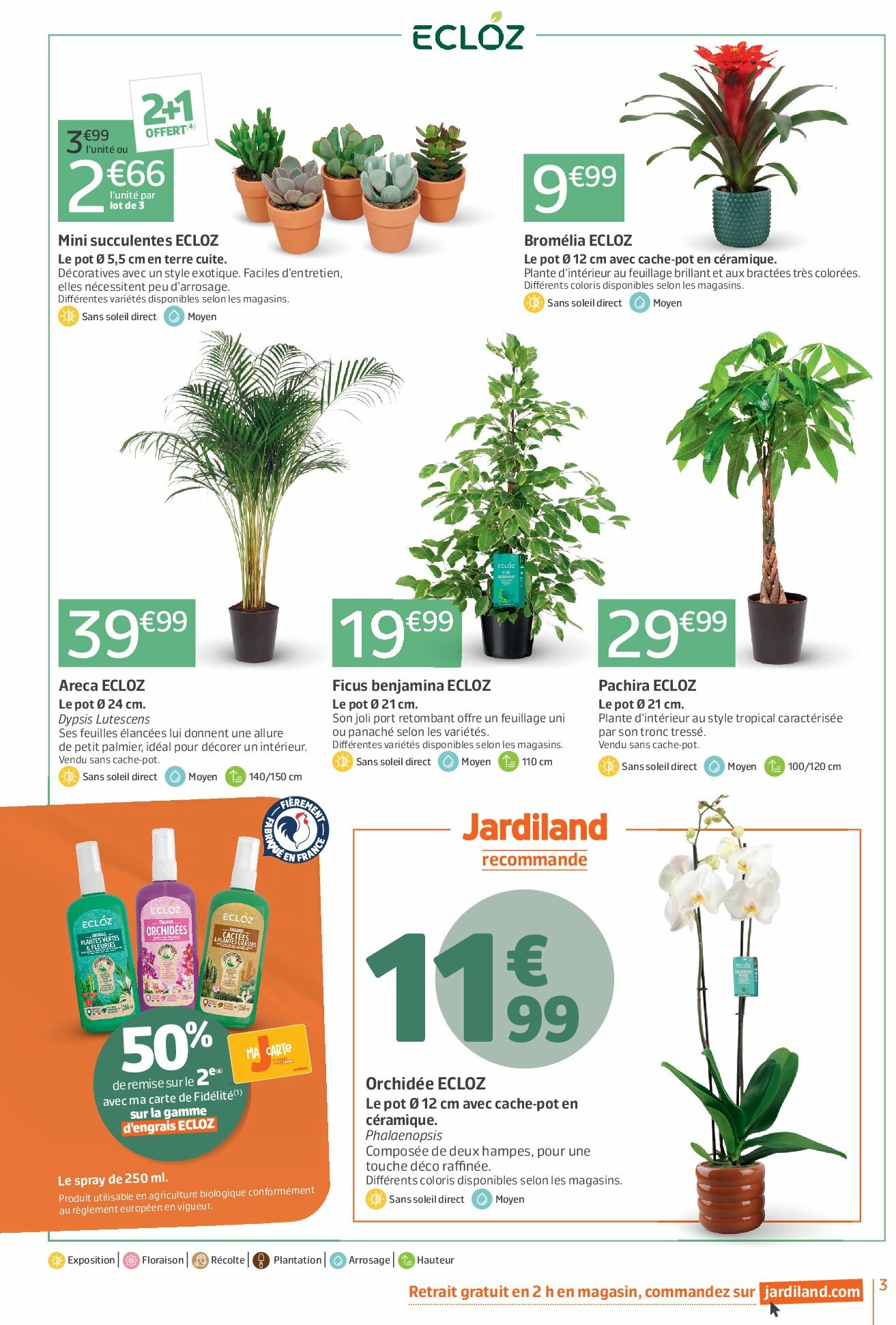 jardiland - Catalogue Jardiland valable du 27/08 au 07/09 - page: 3