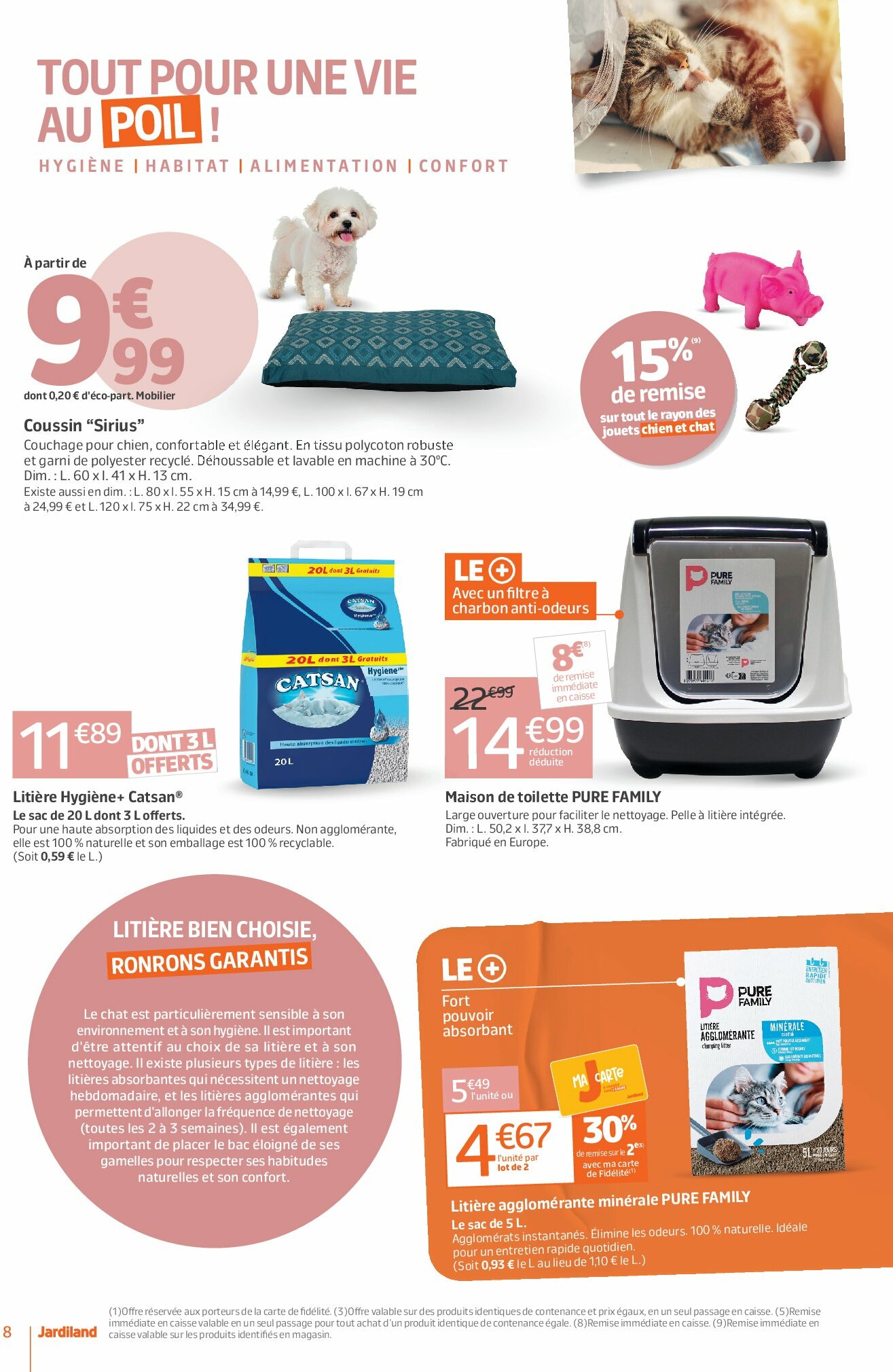 jardiland - Catalogue Jardiland valable du 27/08 au 07/09 - page: 8