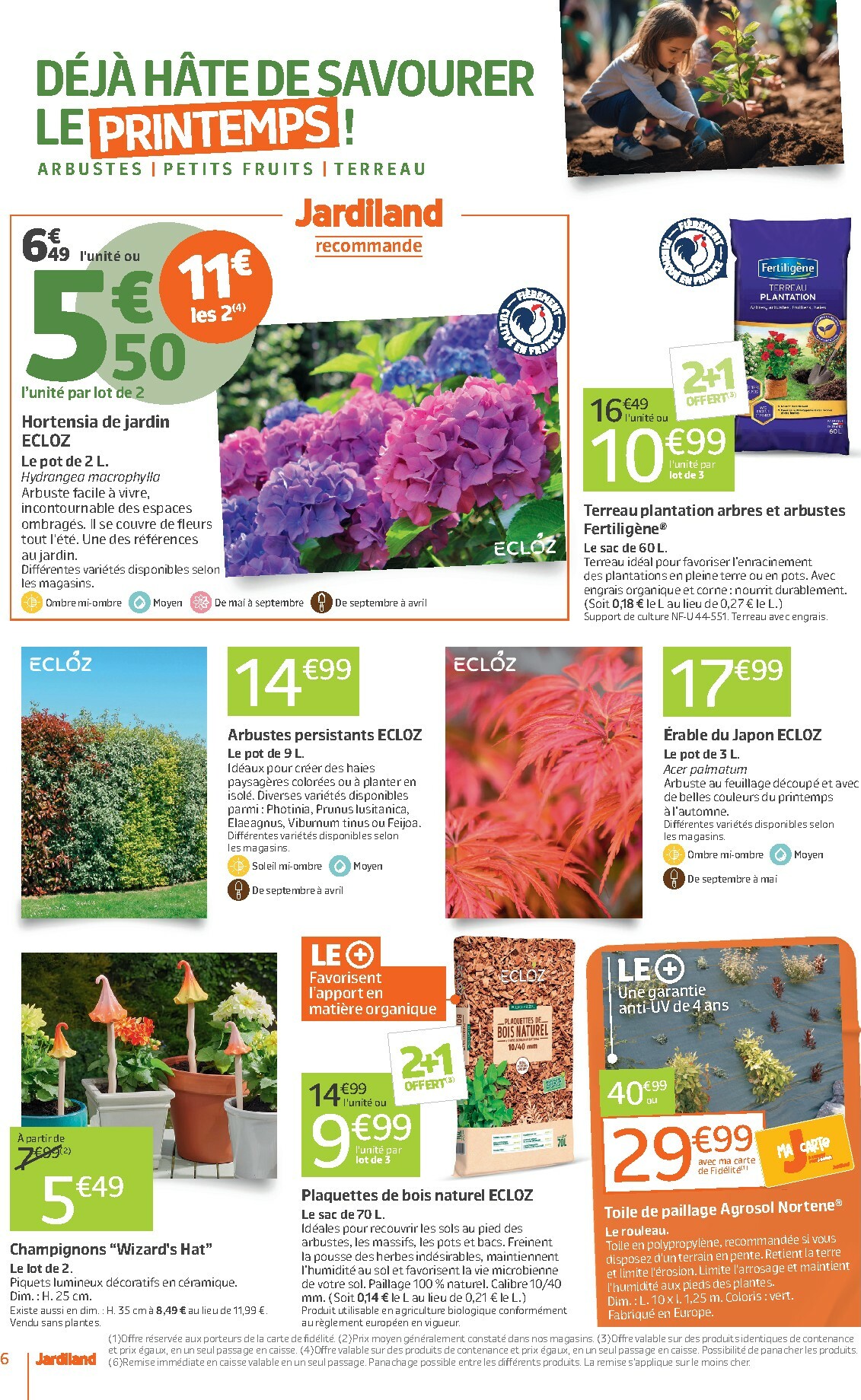 jardiland - Catalogue Jardiland valable du 01/10 au 12/10 - page: 6