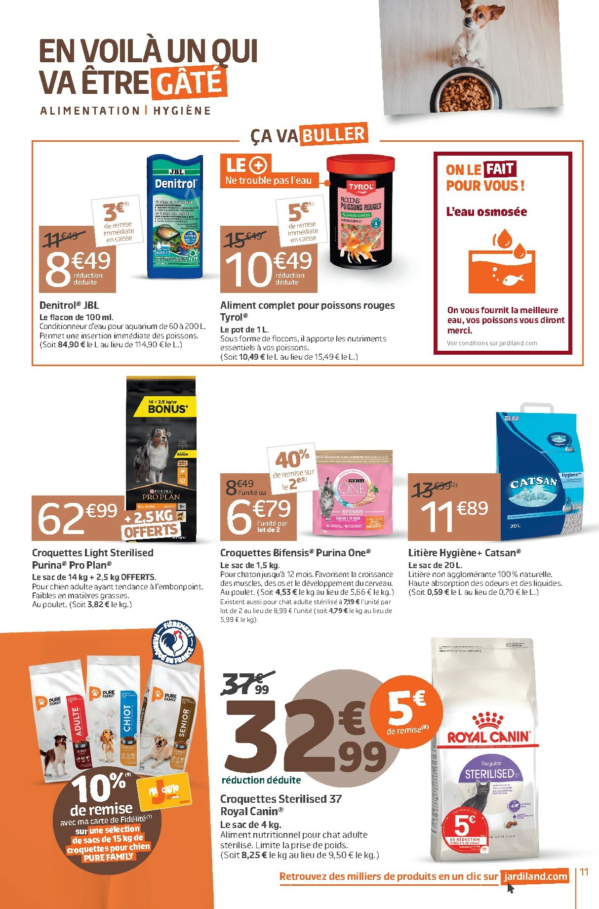 jardiland - Catalogue Jardiland valable du 22/10 au 02/11 - page: 11