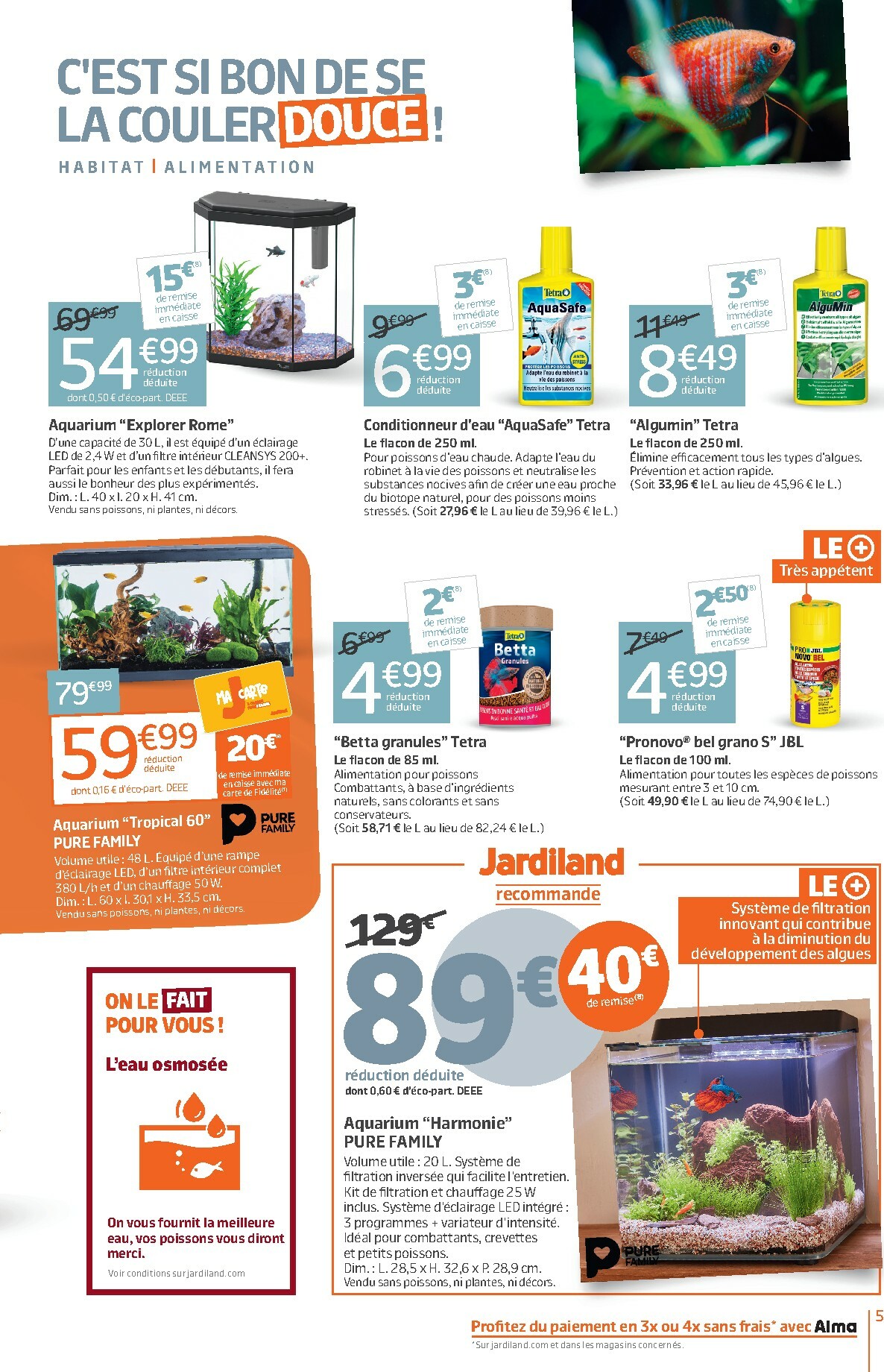 jardiland - Catalogue Jardiland valable du 05/11 au 16/11 - page: 5