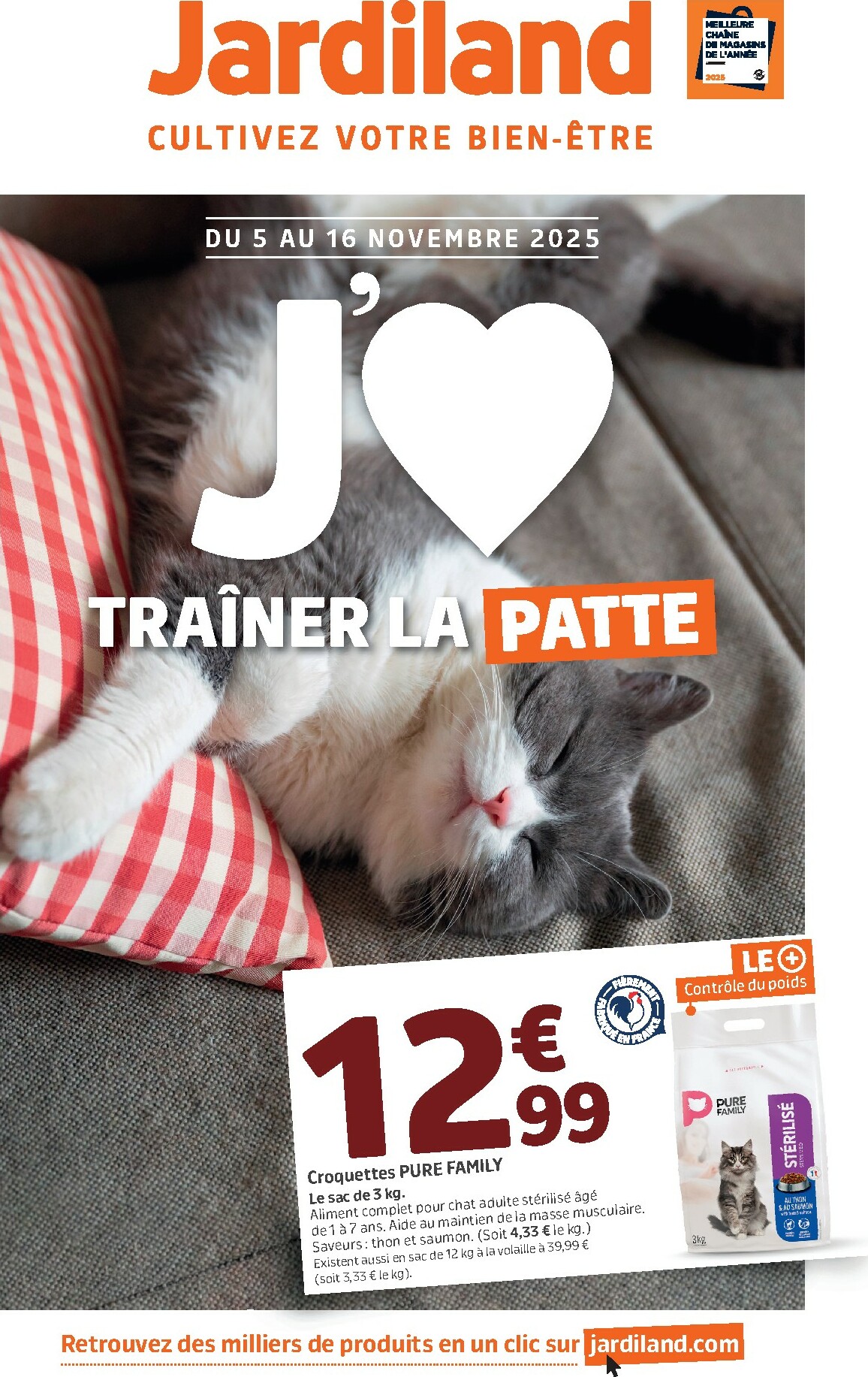 jardiland - Catalogue Jardiland valable du 05/11 au 16/11