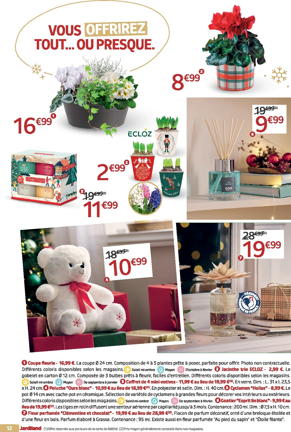 jardiland - Catalogue Jardiland valable du 19/11 au 07/12 - page: 12