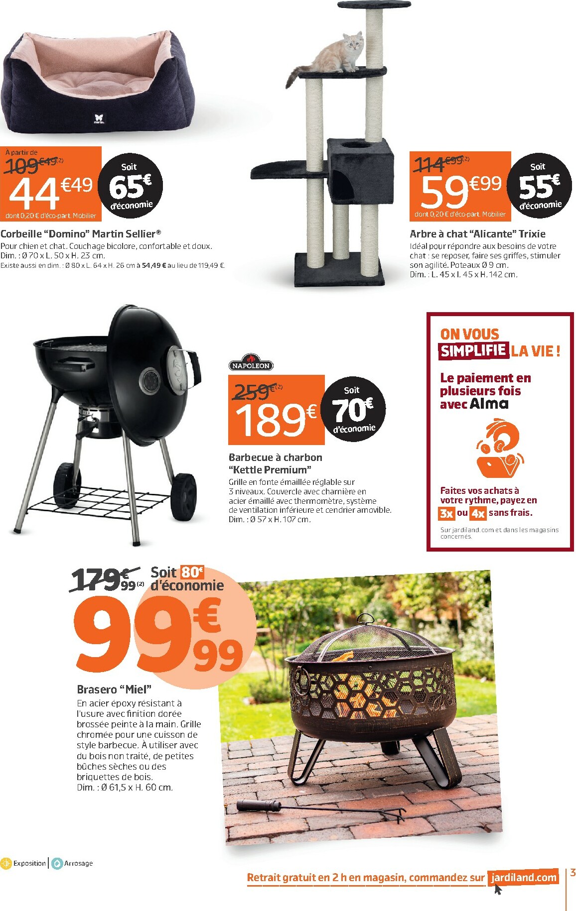 jardiland - Catalogue Jardiland - Black Week valable du 25/11 au 30/11 - page: 3