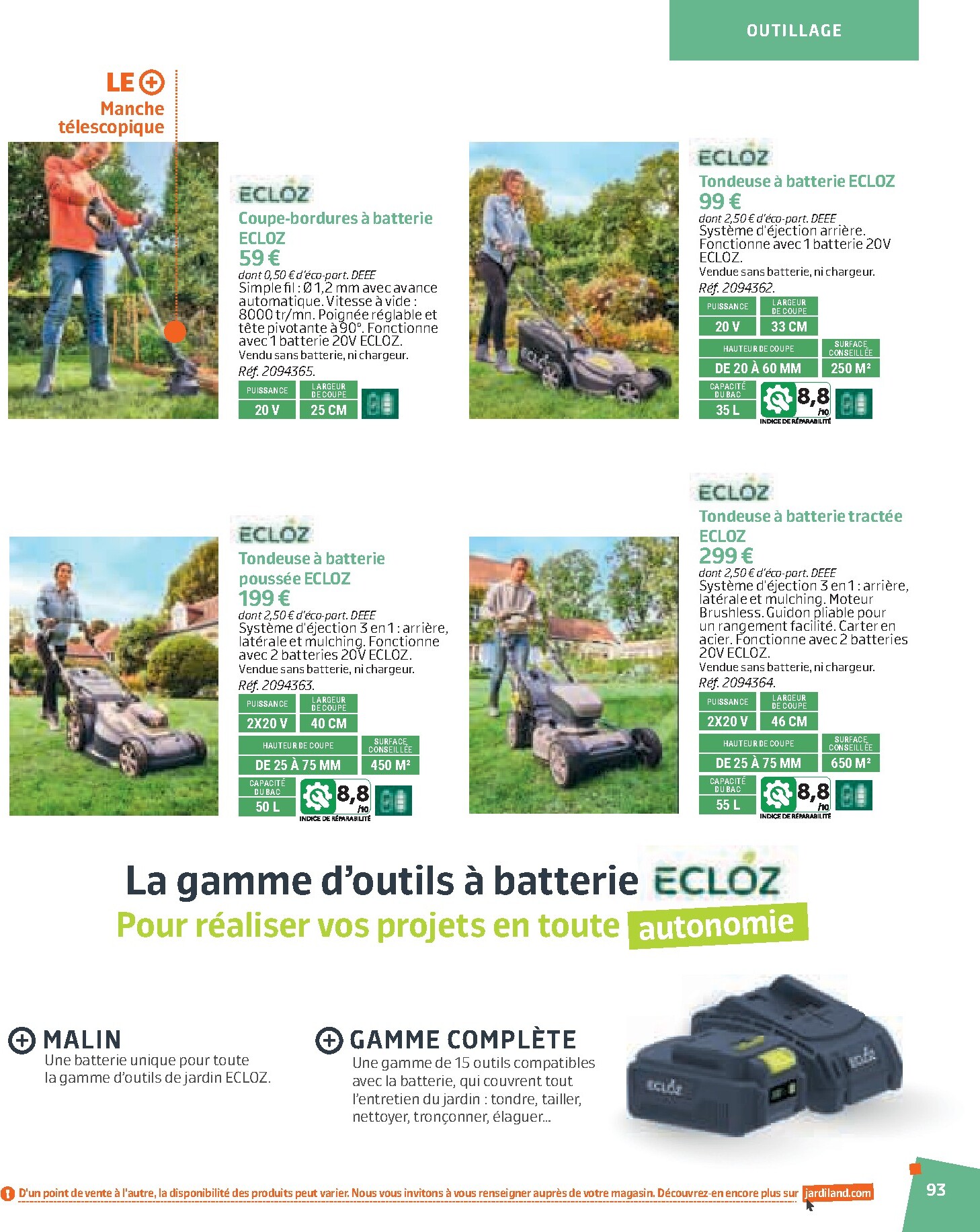 jardiland - Catalogue Jardiland valable du 02/03/2026 au 23/06/2026 - page: 93