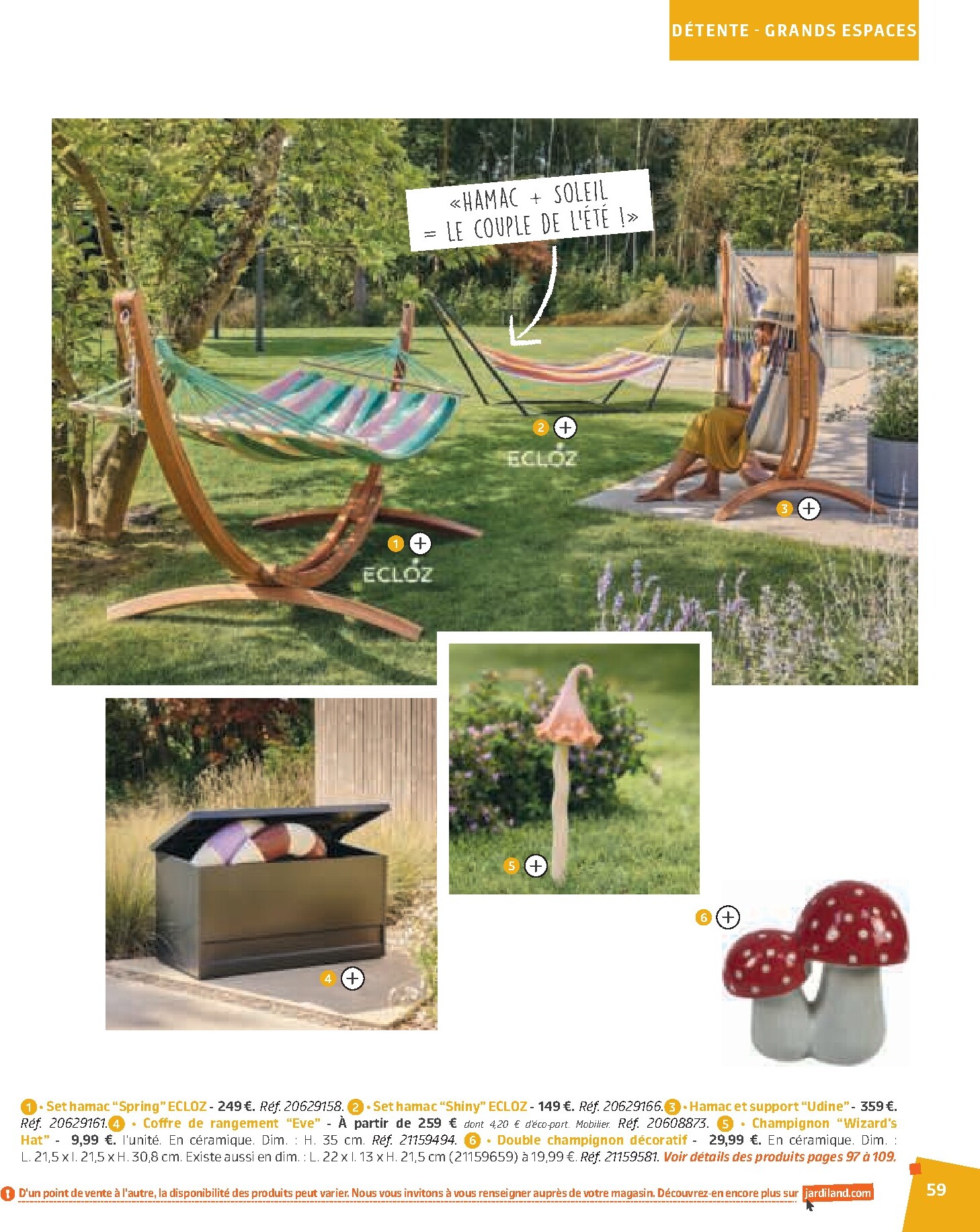 jardiland - Catalogue Jardiland valable du 02/03/2026 au 23/06/2026 - page: 59