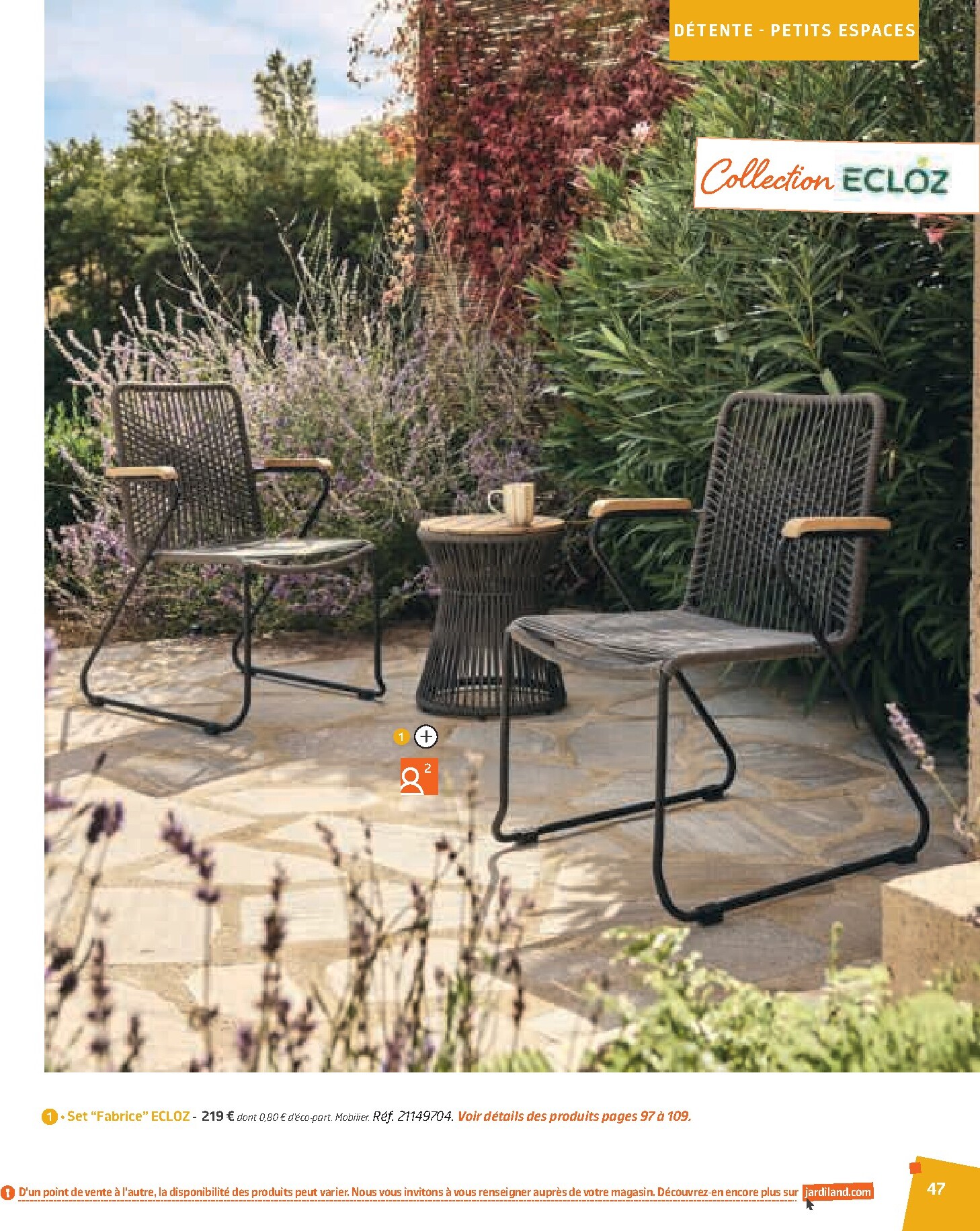 jardiland - Catalogue Jardiland valable du 02/03/2026 au 23/06/2026 - page: 47