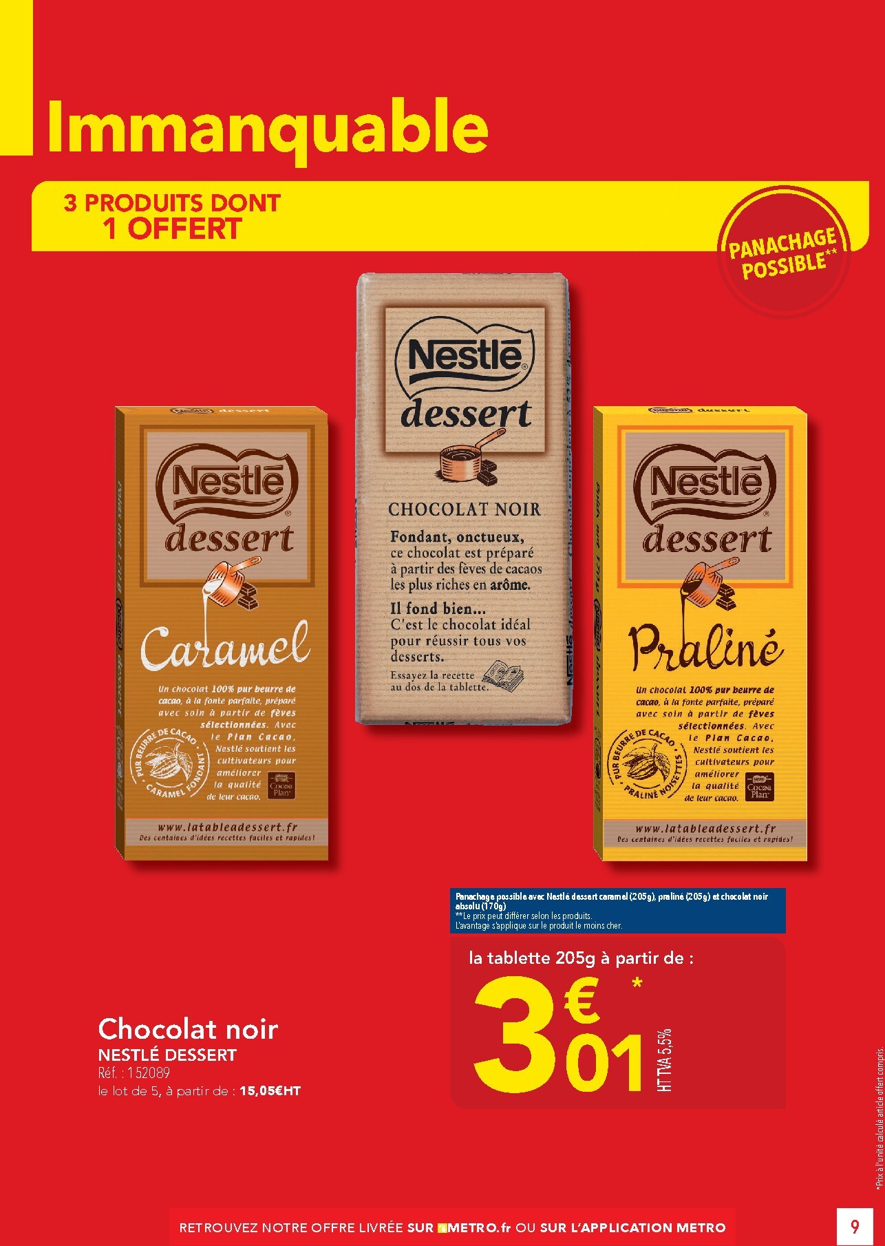 metro - Current Metro - Offres Prix & Promos Revendeurs leaflet valid from de jeudi 21/05/2026 to du mercredi 03/06/2026 - page: 9