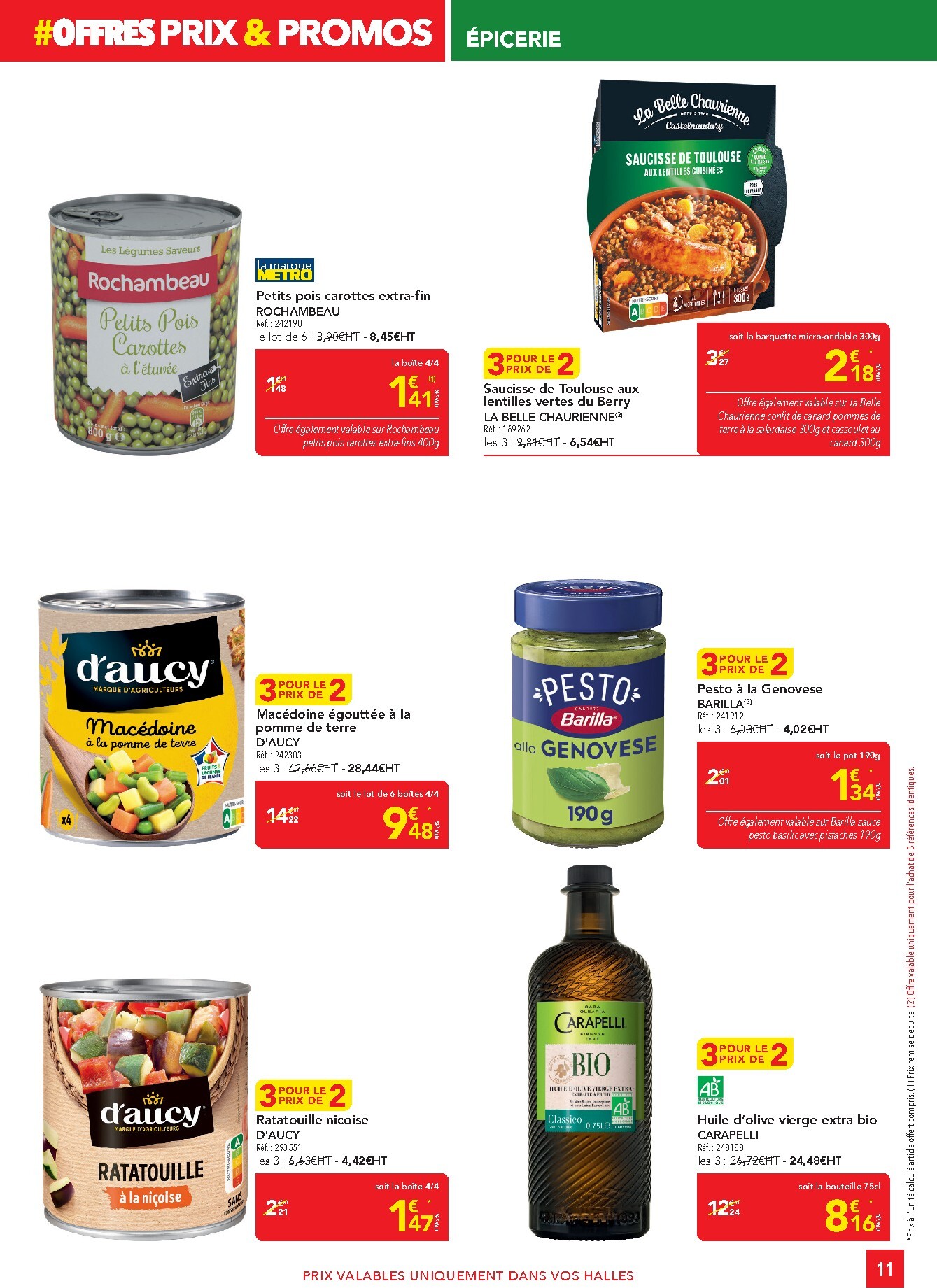 metro - Current Metro - Offres Prix & Promos Revendeurs leaflet valid from de jeudi 21/05/2026 to du mercredi 03/06/2026 - page: 11