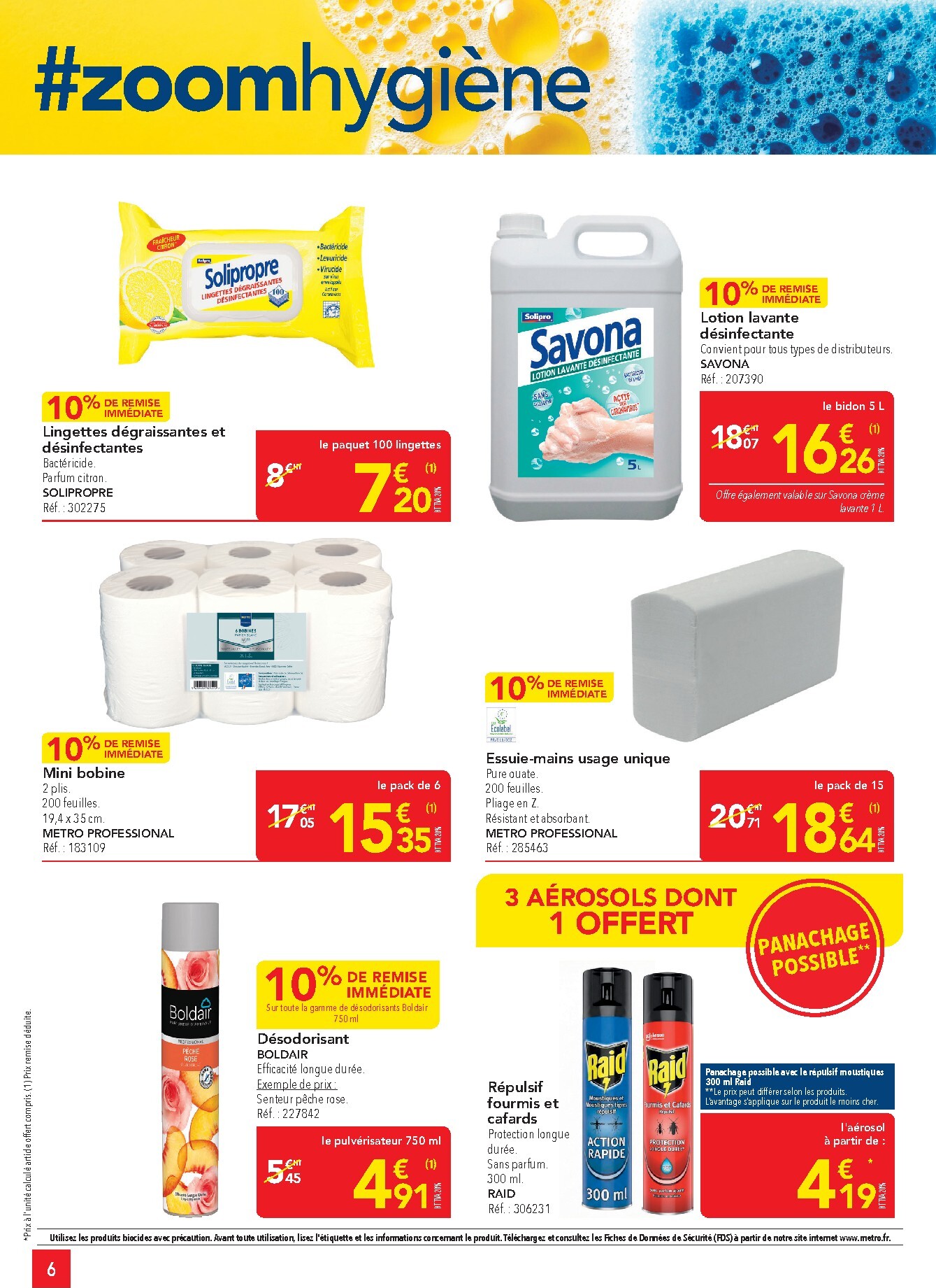 metro - Current Metro - Offres Prix & Promos Equipement leaflet valid from de jeudi 21/05/2026 to du samedi 20/06/2026 - page: 6